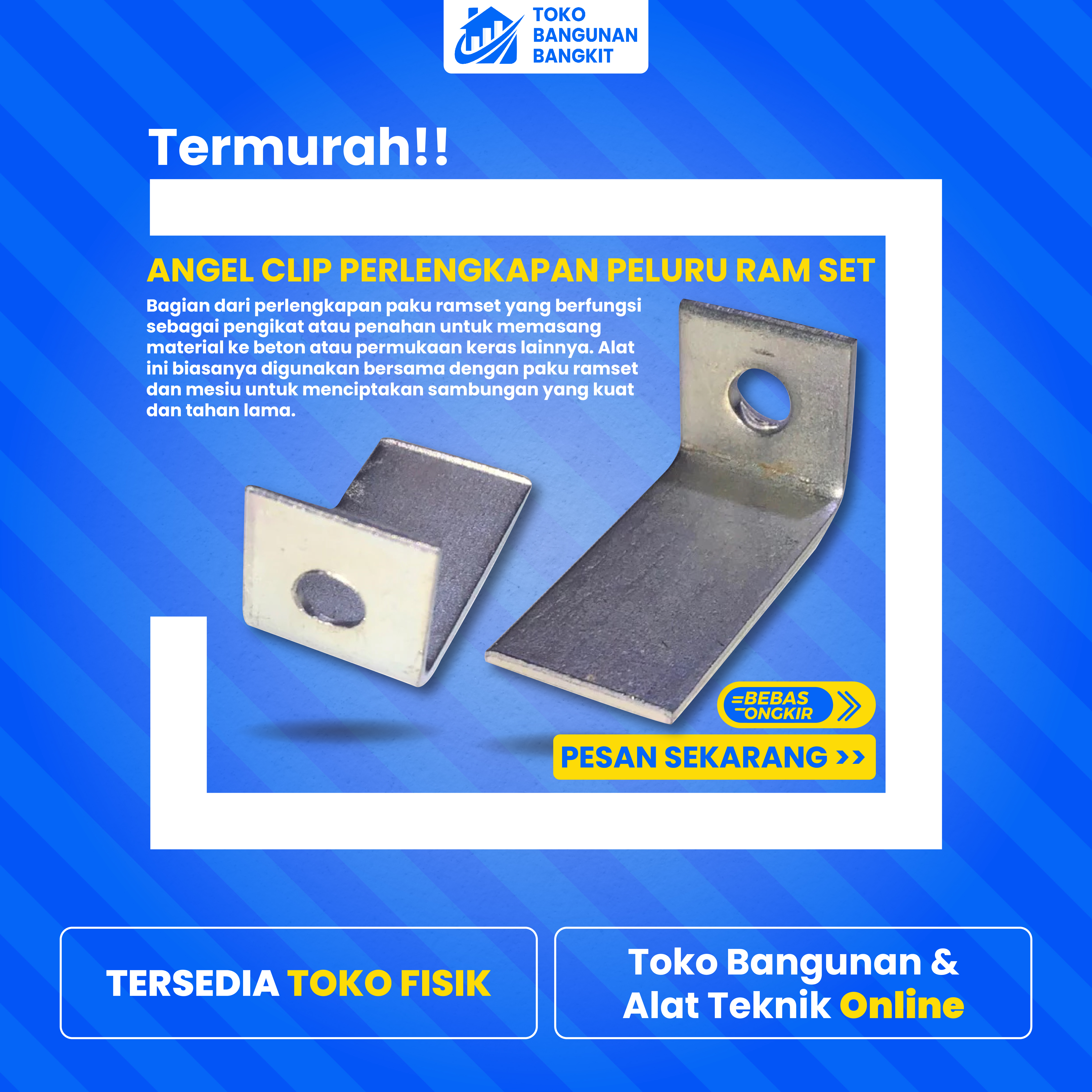 ANGEL CLIP PERLENGKAPAN PELURU RAM SET