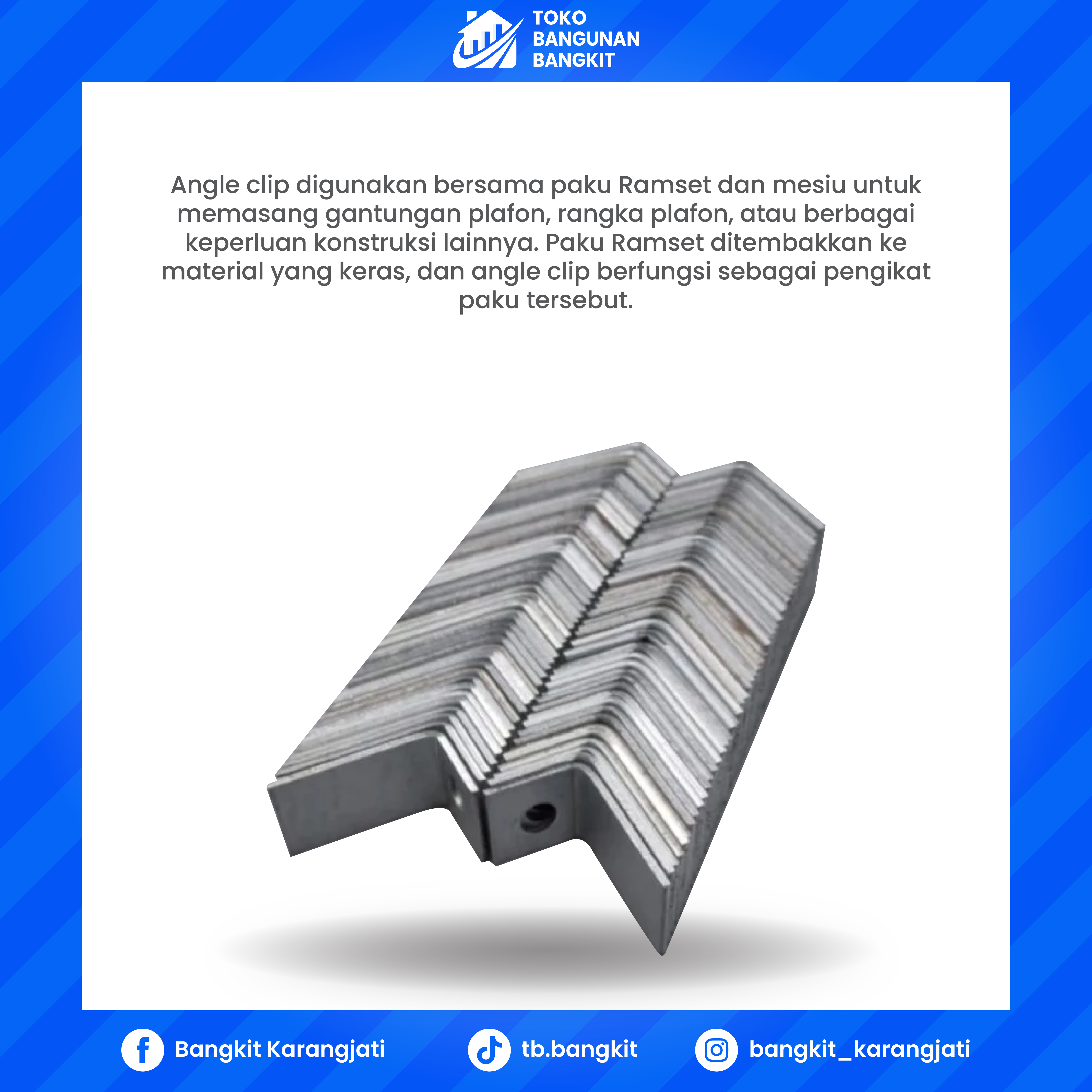 ANGEL CLIP PERLENGKAPAN PELURU RAM SET 