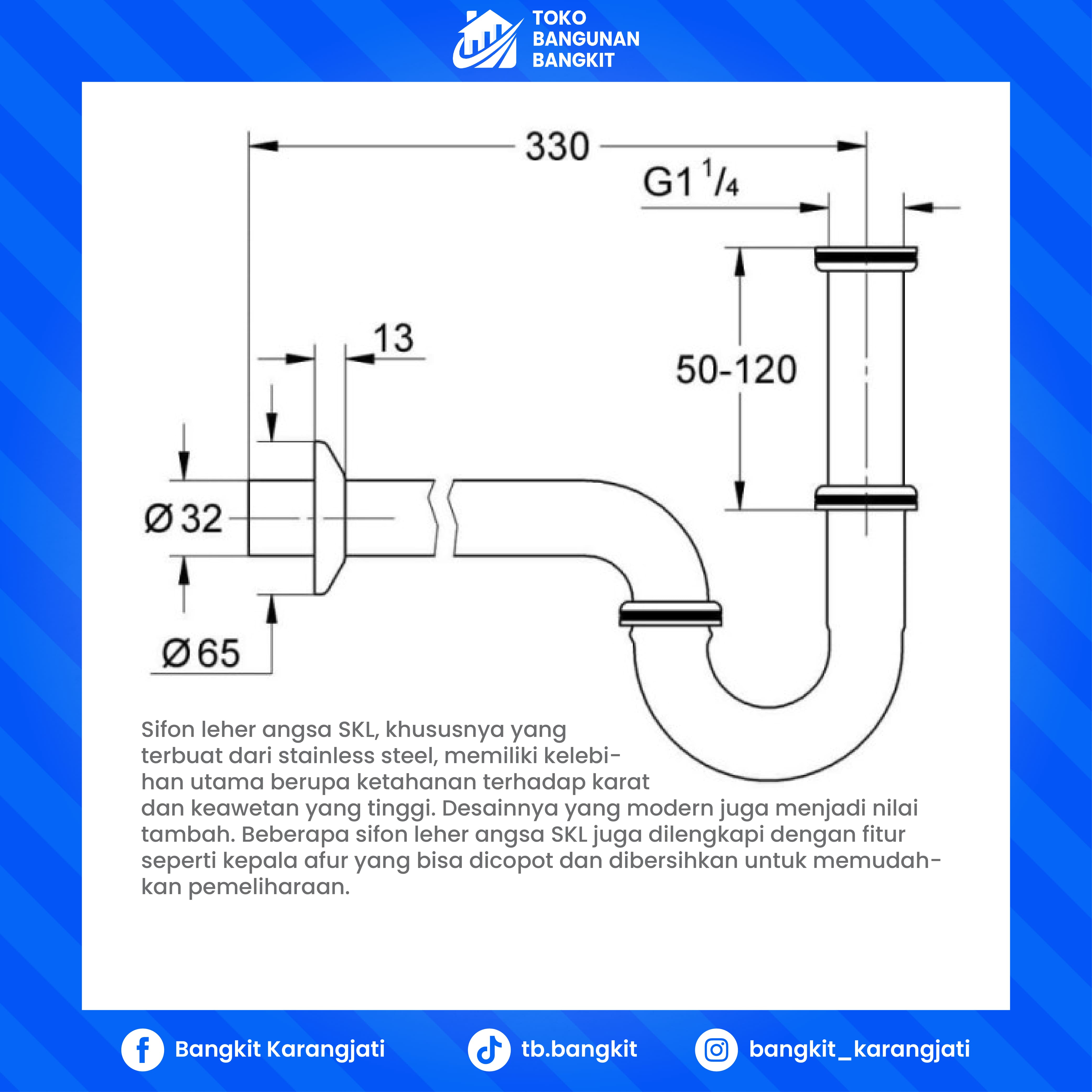 SIFON LEHER ANGSA SKL