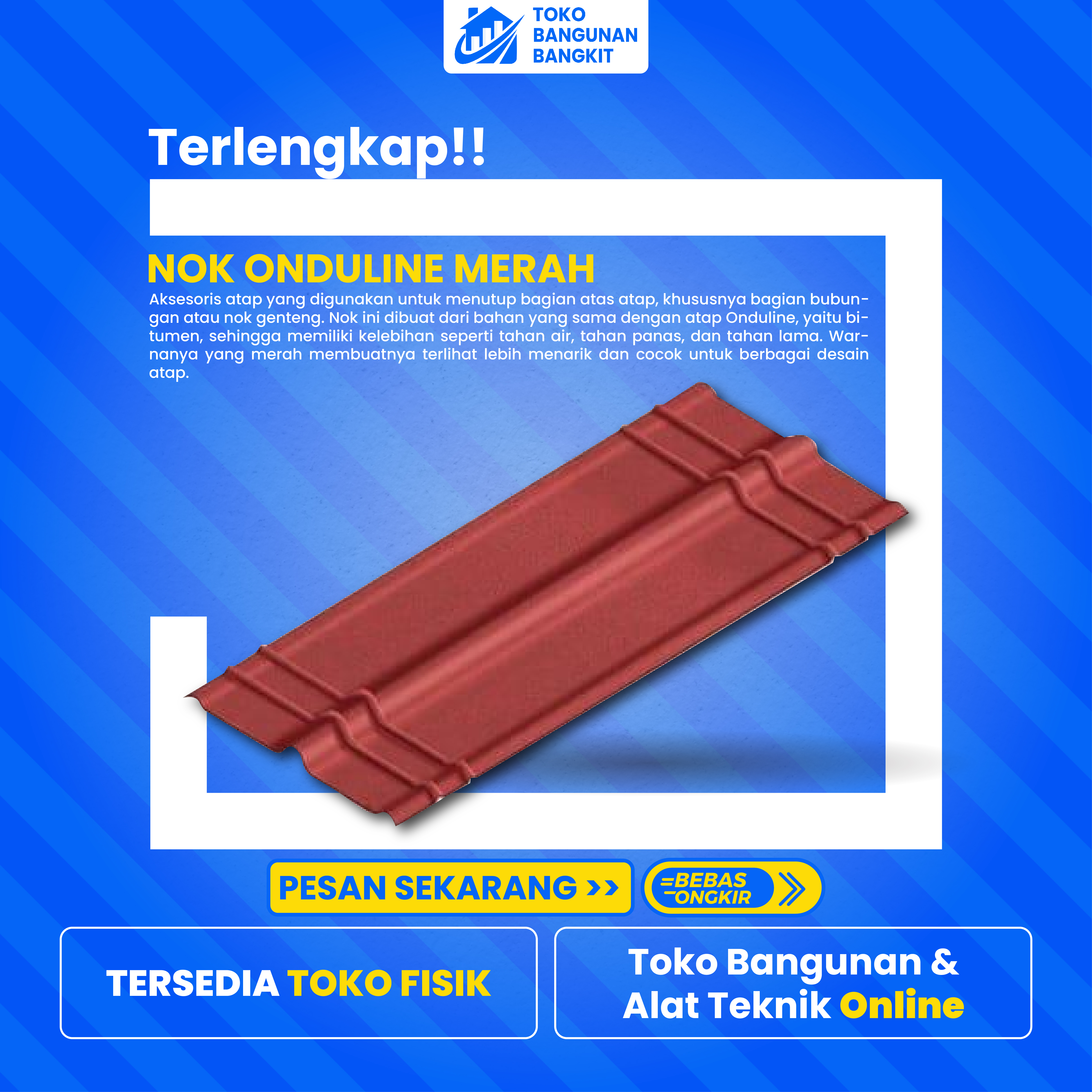 NOK ONDULINE MERAH