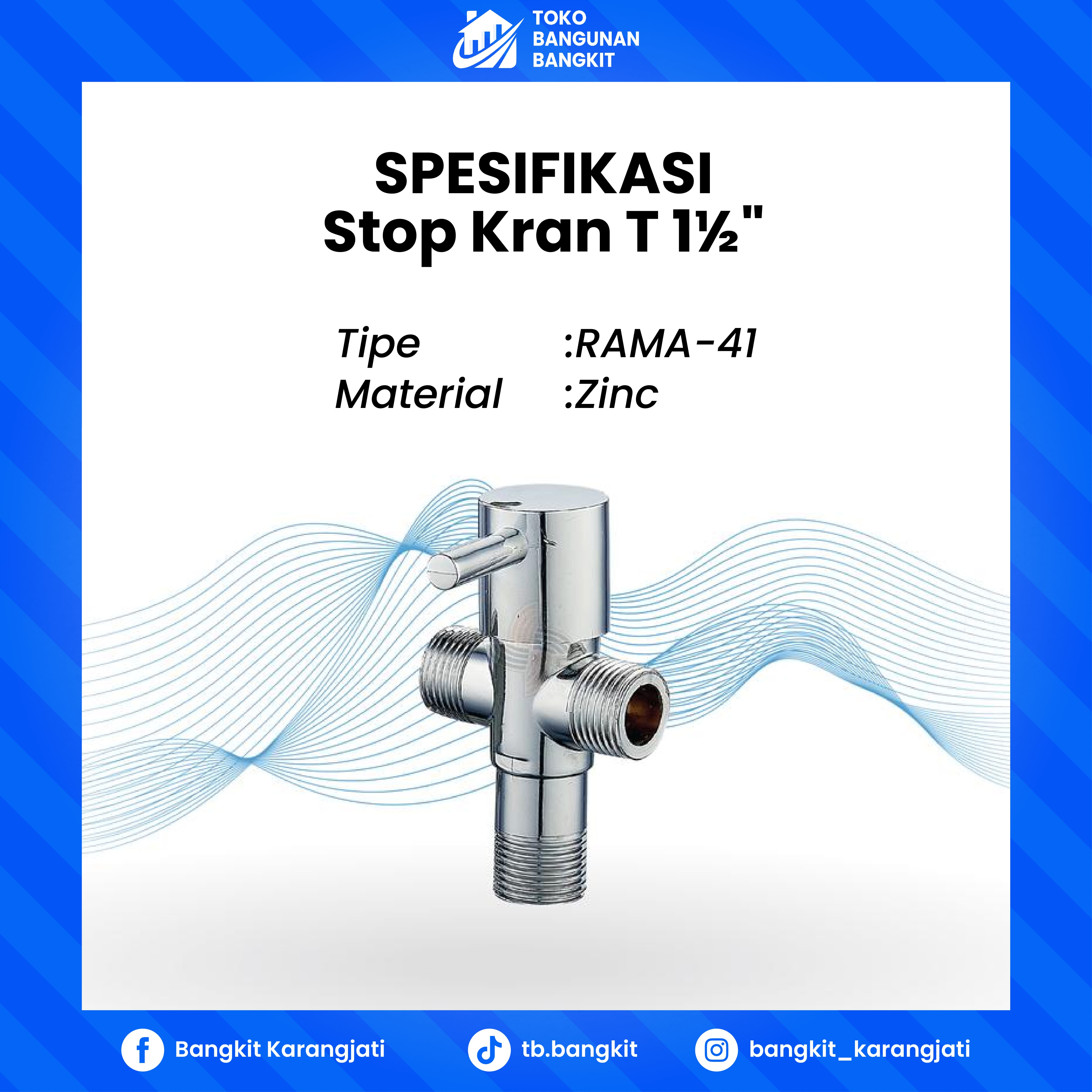 STOP KRAN TEE RAMA-41 VOLK 
