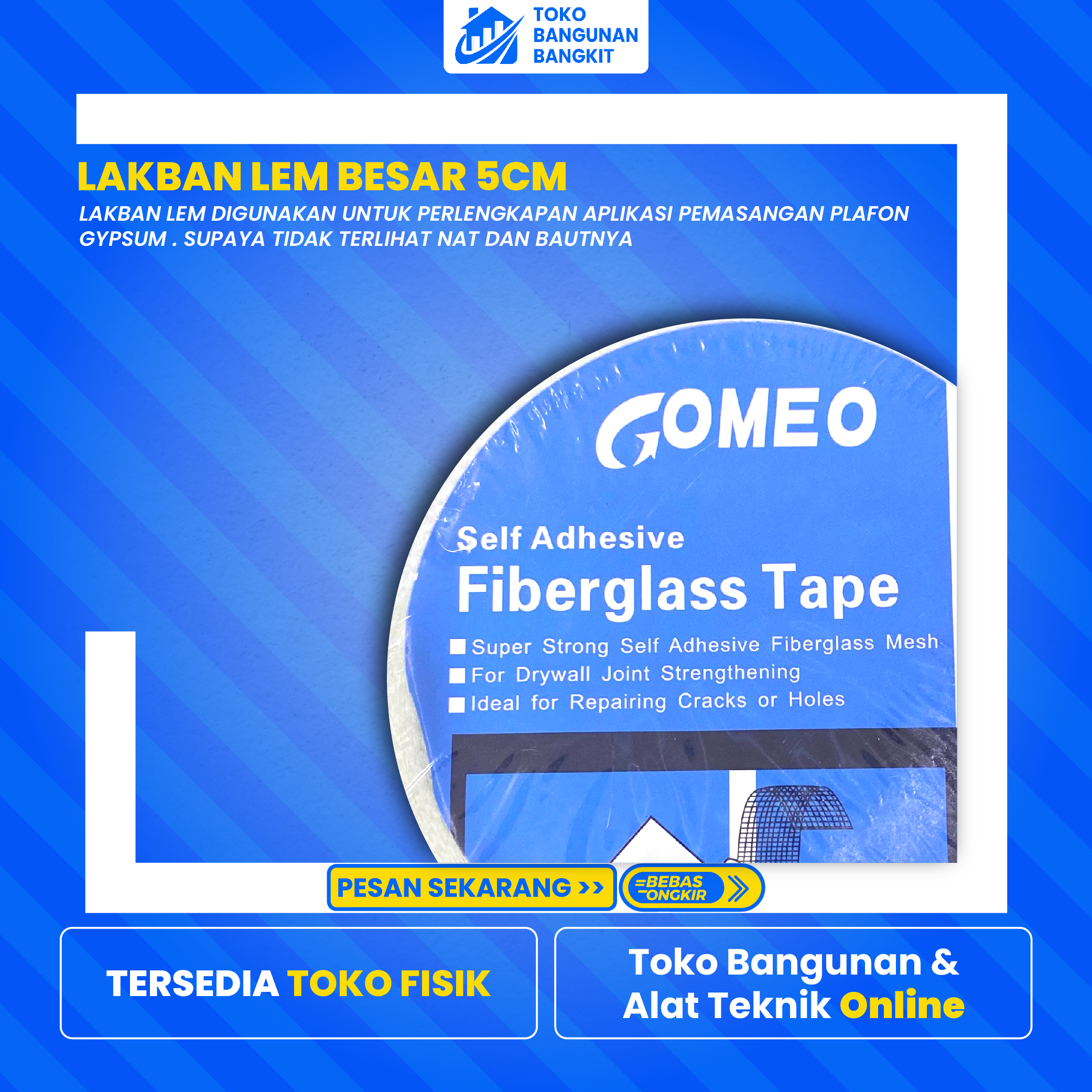 LAKBAN POLOS BESAR 5CM