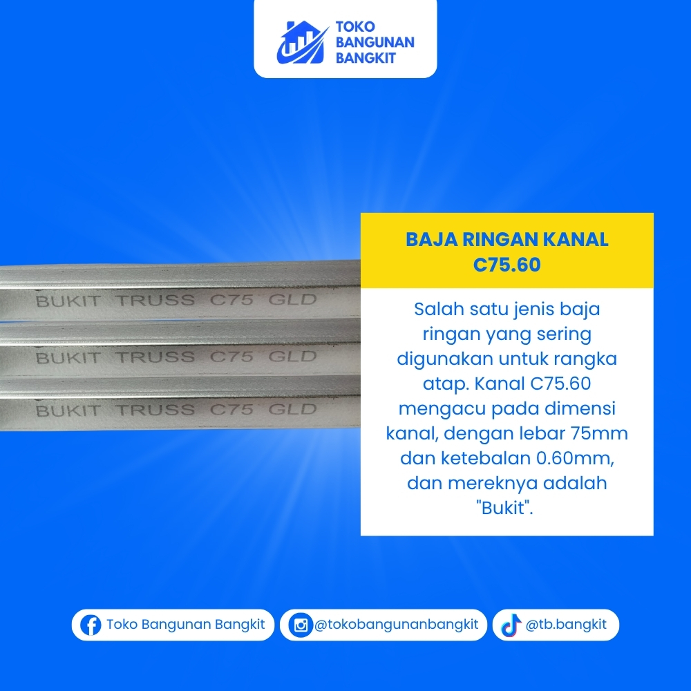 KANAL C75 TEBAL 1 MM BUKIT