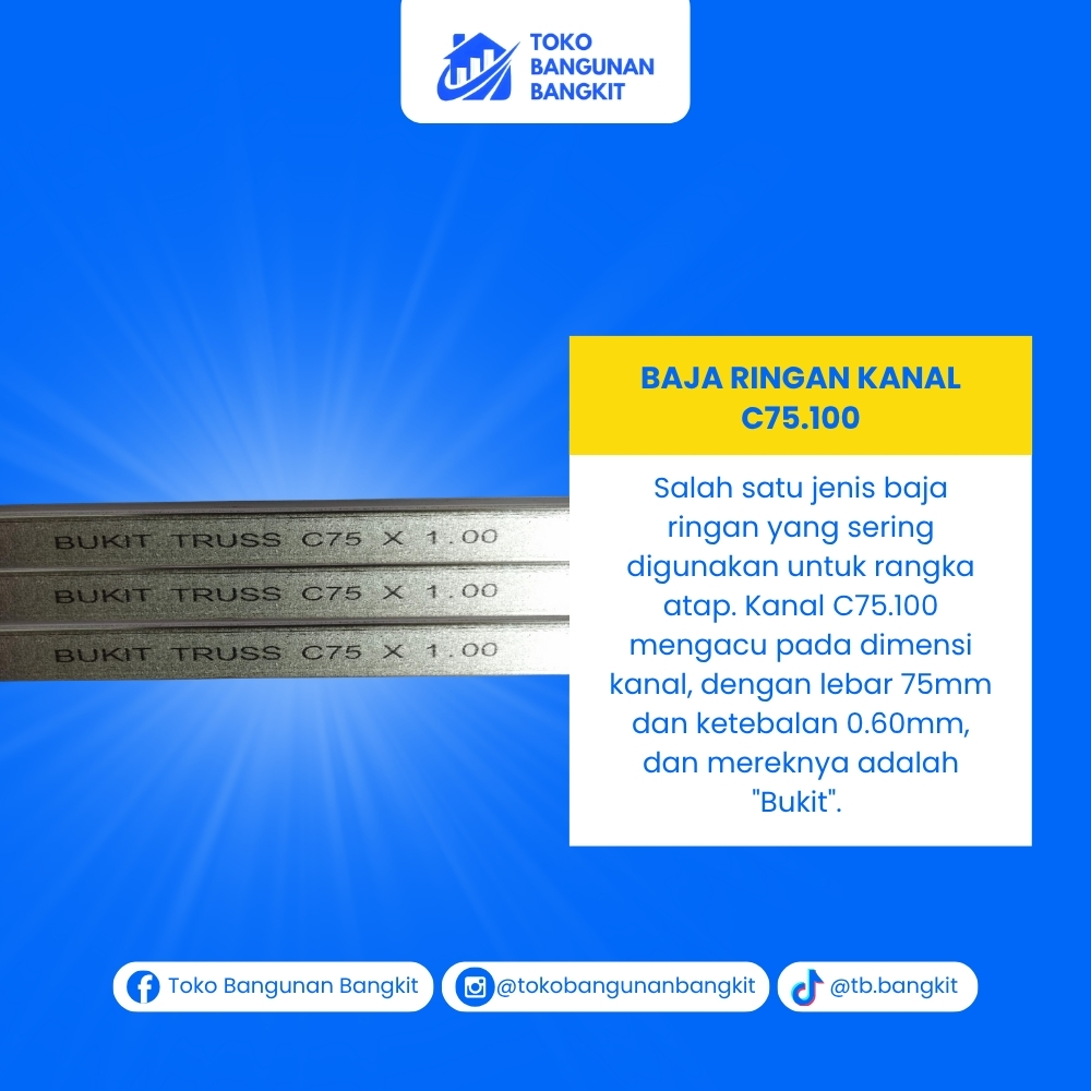 KANAL C75 TEBAL 1 MM BUKIT