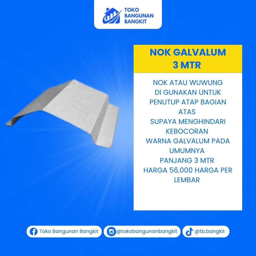 NOK GALVALUM 3 MTR