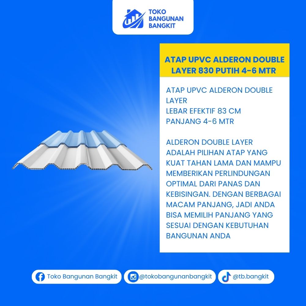 ALDERON 830 DOUBLE LAYER 4 MTR PUTIH