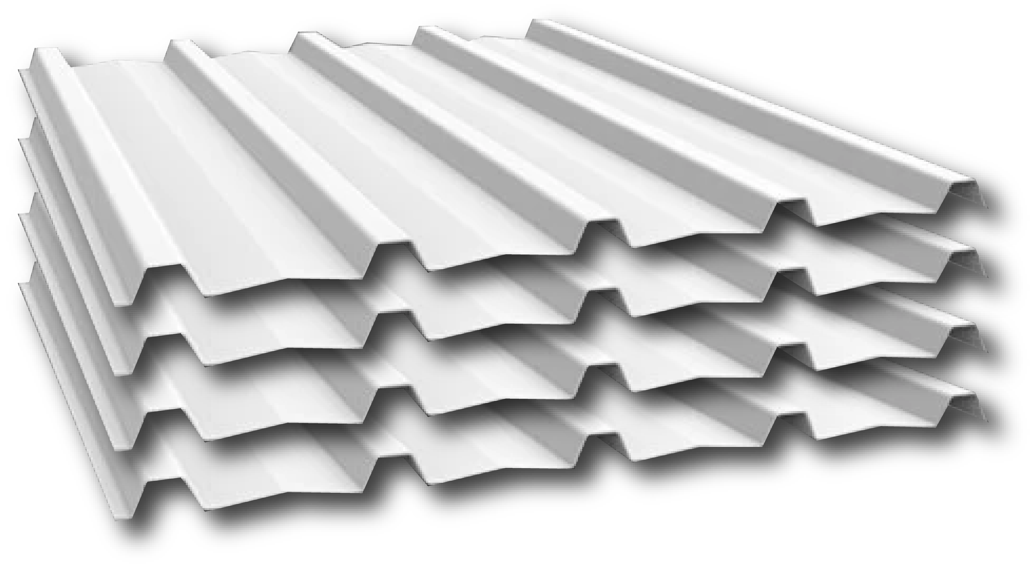 ATAP UPVC SINGLE LAYER RS TRIMDECK ALDERON 4 MTR PUTIH