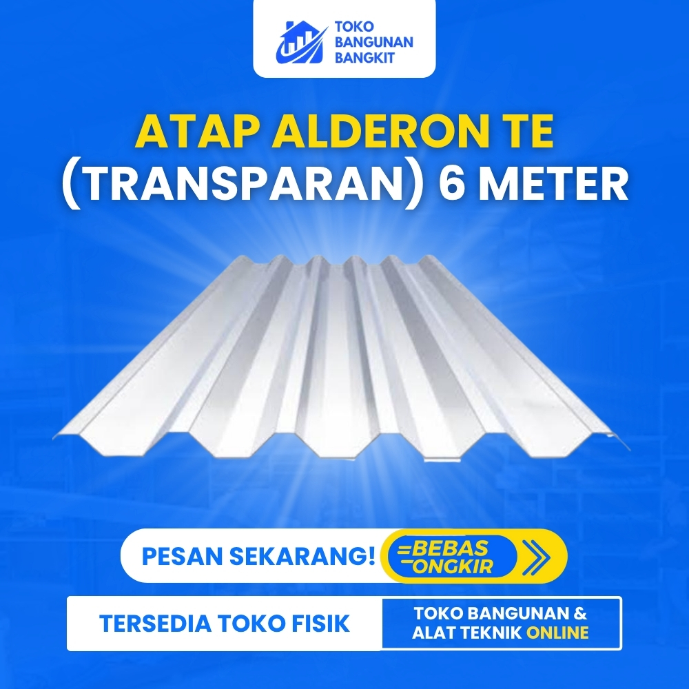 ATAP ALDERON TE (TRANSPARAN) 6 METER