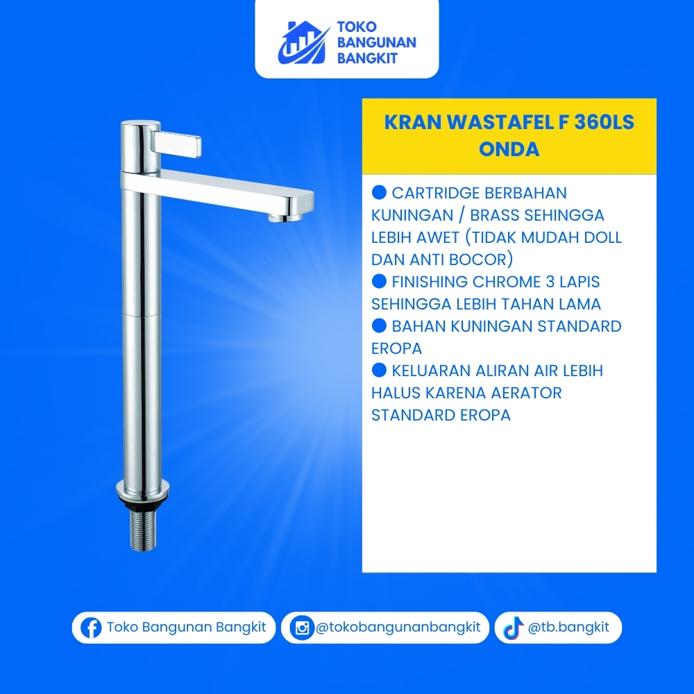 KRAN WASTAFEL F 360LS ONDA