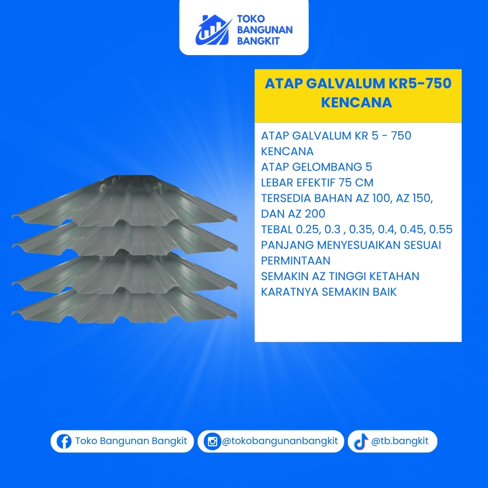 ATAP 0.25X6 MTR KR 5 KENCANA
