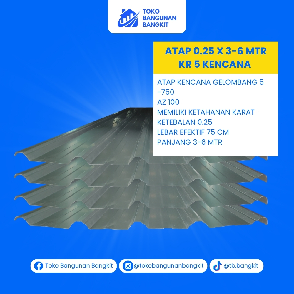 ATAP 0.25X3 MTR KR 5 KENCANA
