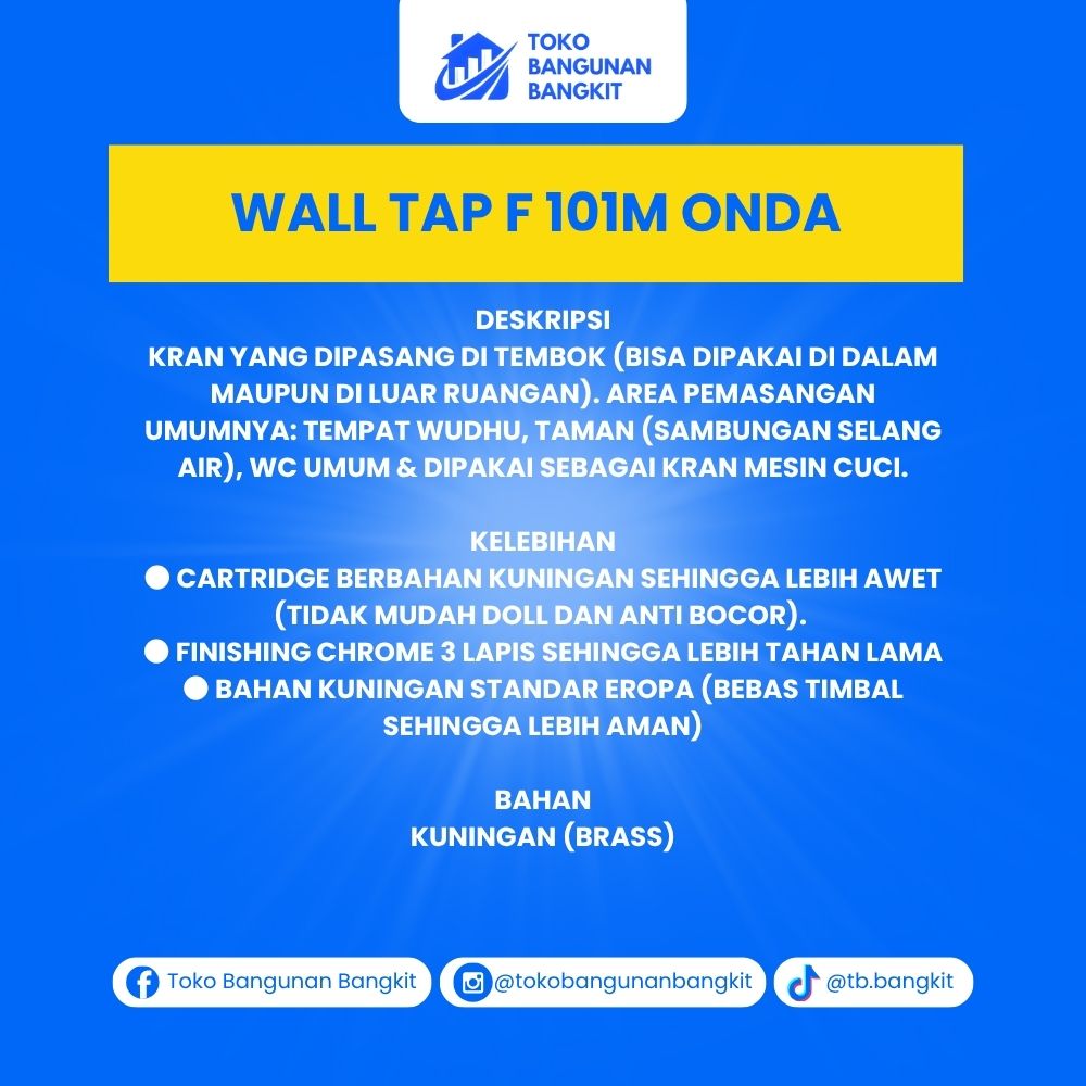 WALL TAP F 101M ONDA