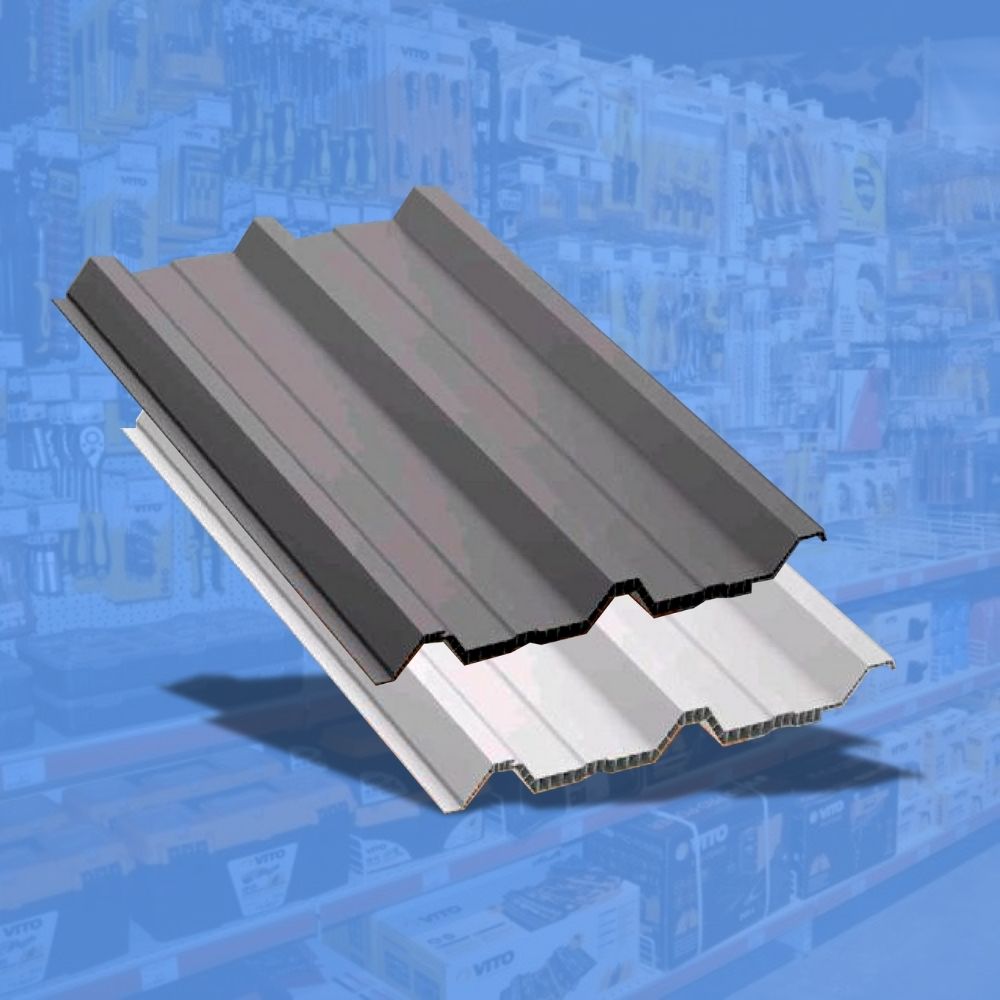 ATAP UPVC RUFINGKU 15 MM GREY/BLACK