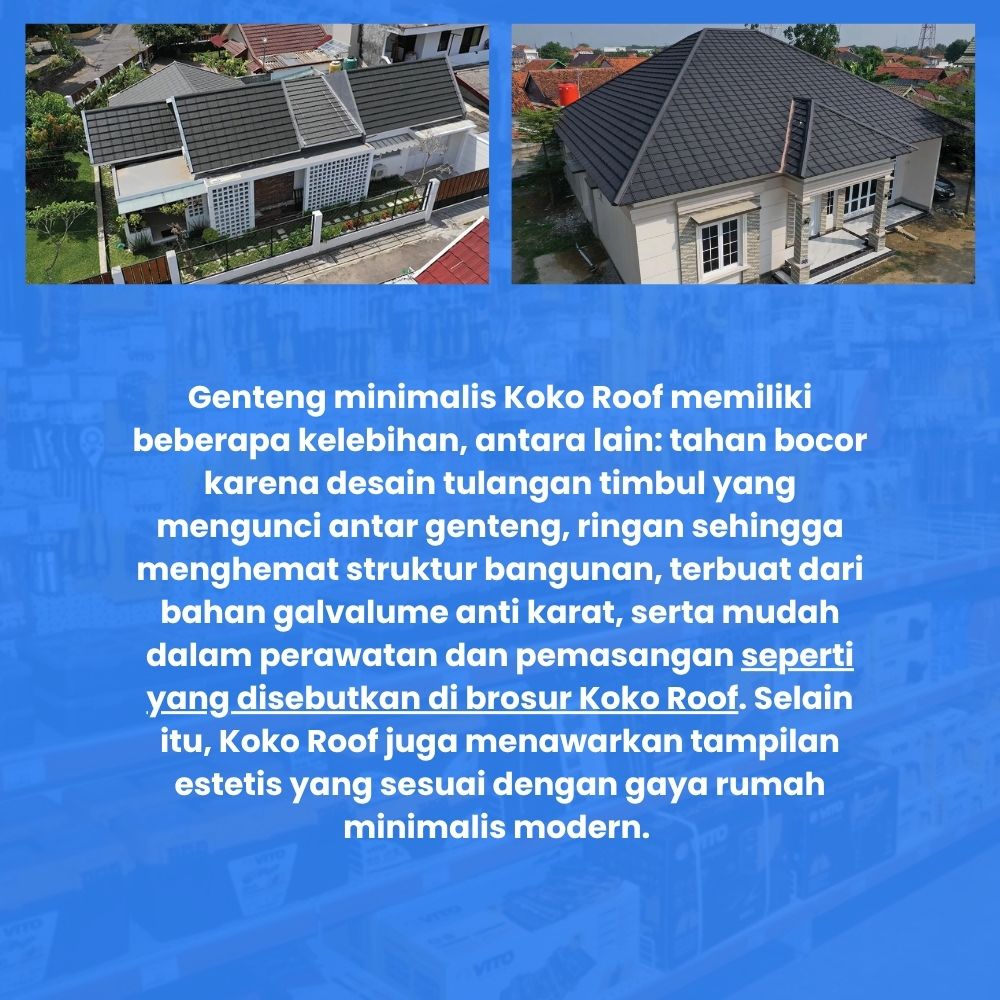 GENTENG MINIMALIS KOKOROOF