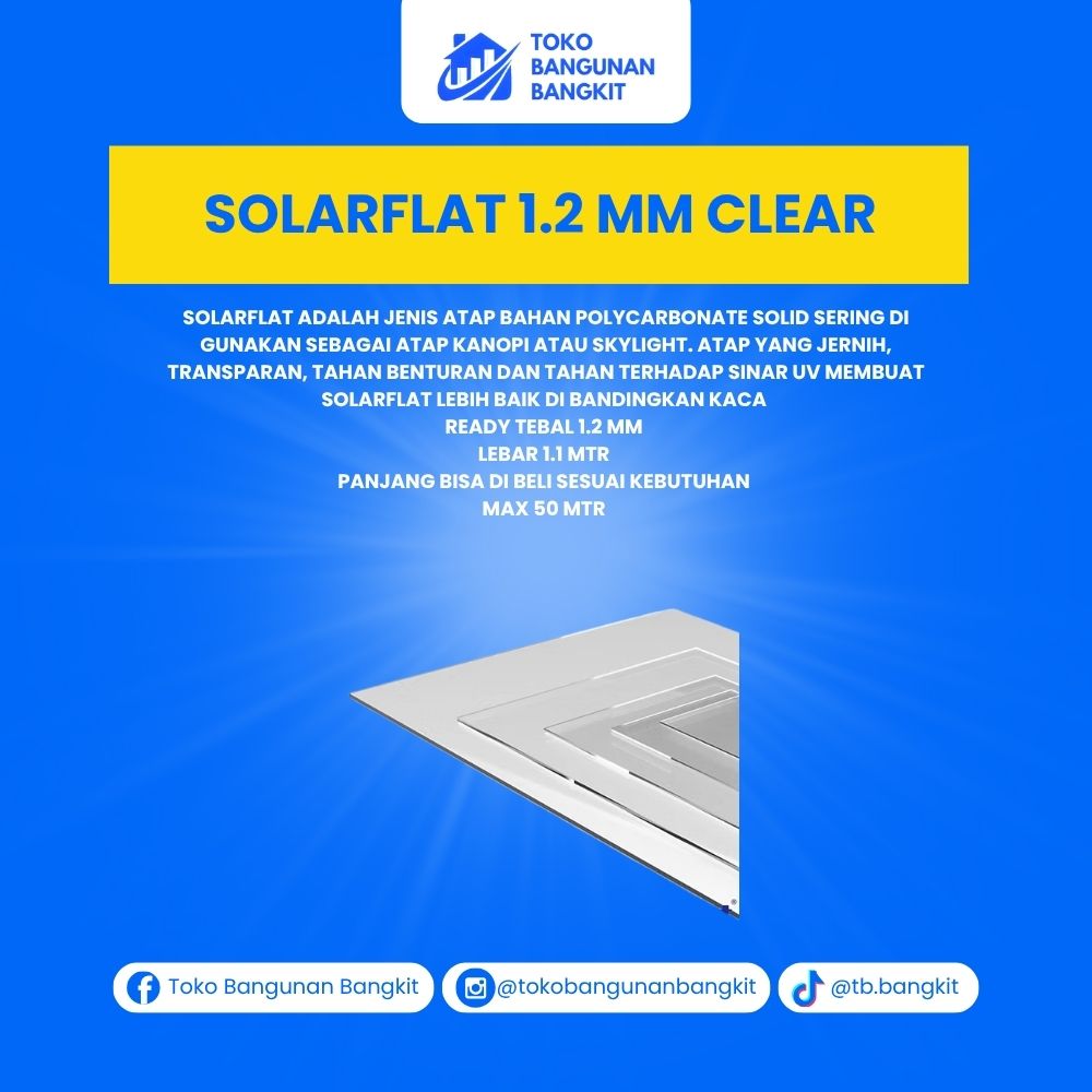 SOLARFLAT 1.2 MM CLEAR