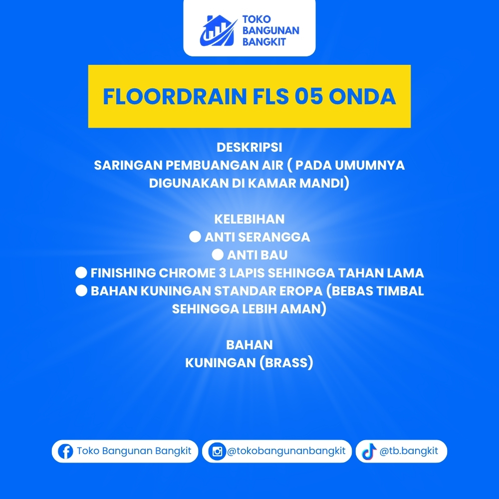 FLOORDRAIN FLS 05 ONDA
