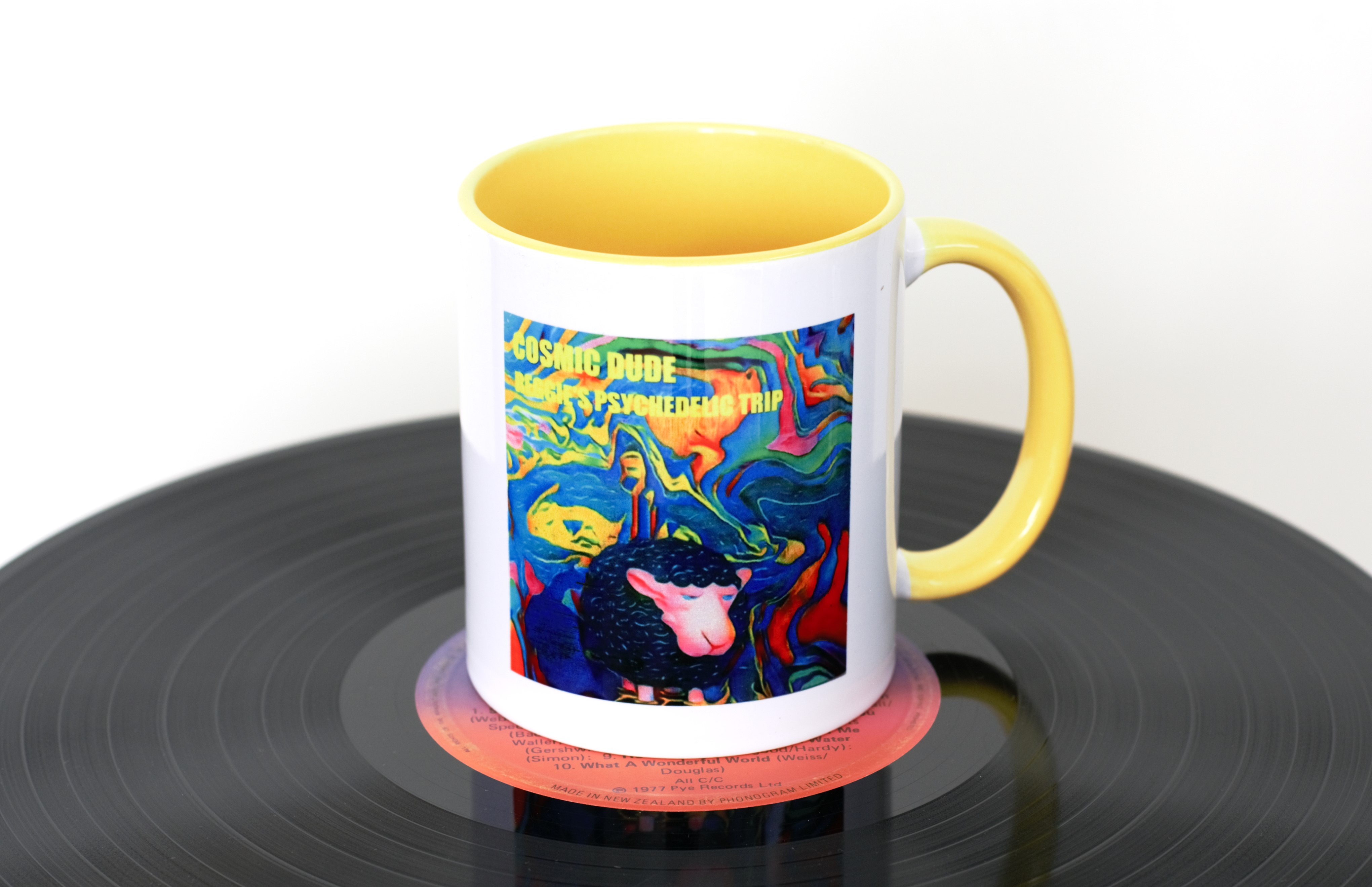 Reggie the Sheep Psychedelic Mug