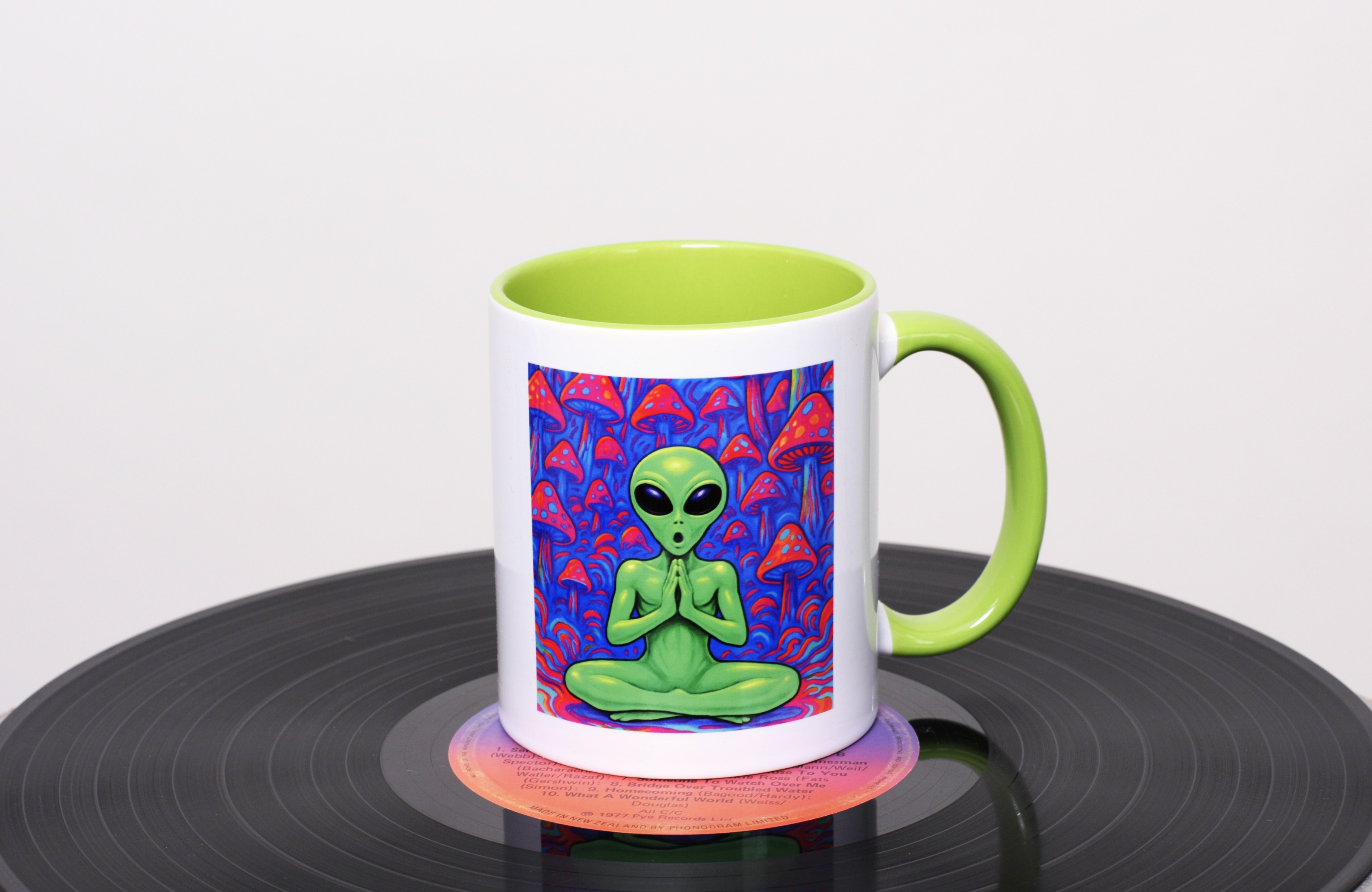 Alien Meditation Mug