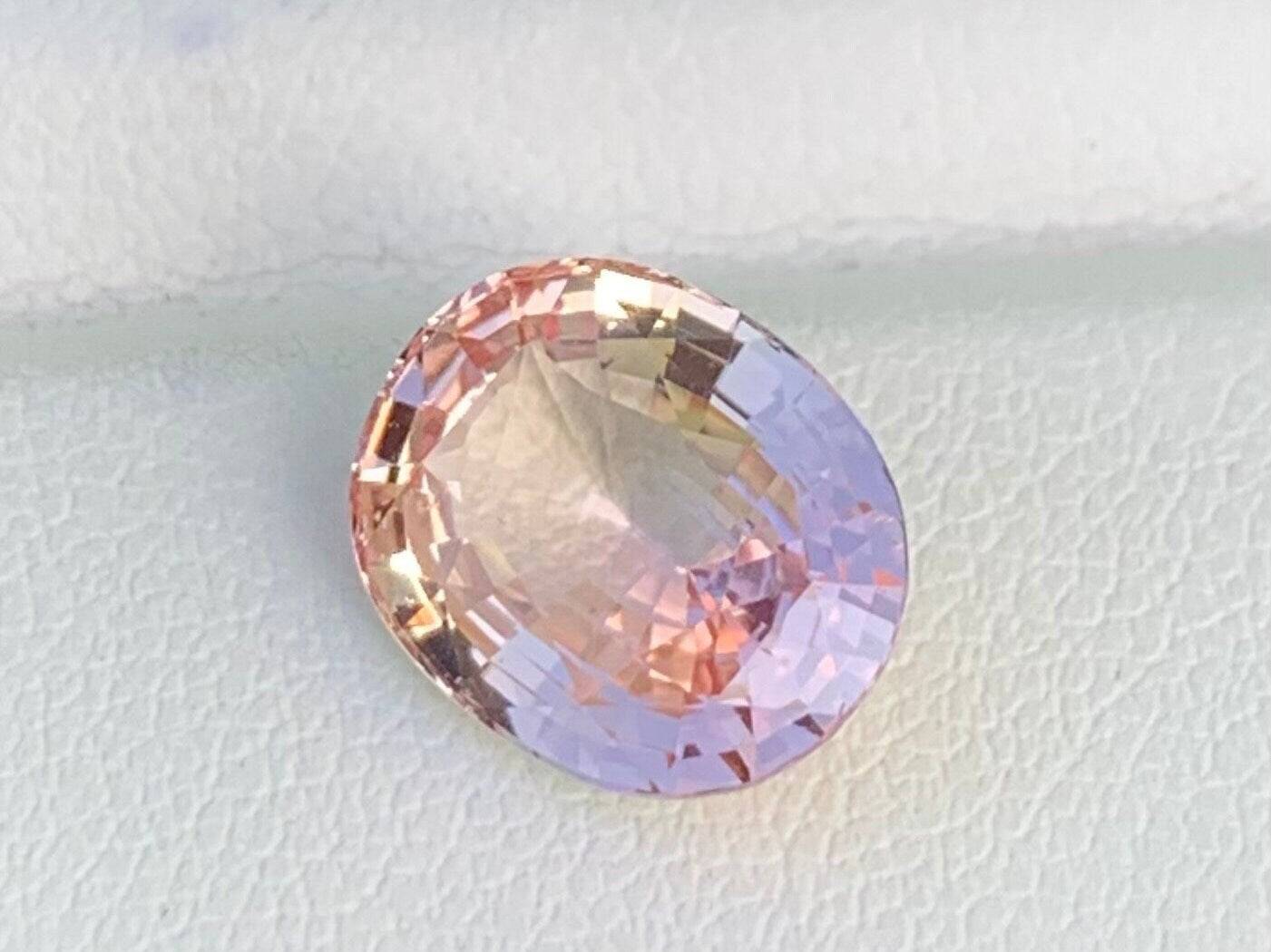 Natural Padparadscha Sapphire (ICA Certified) 5.07ct - (UH)