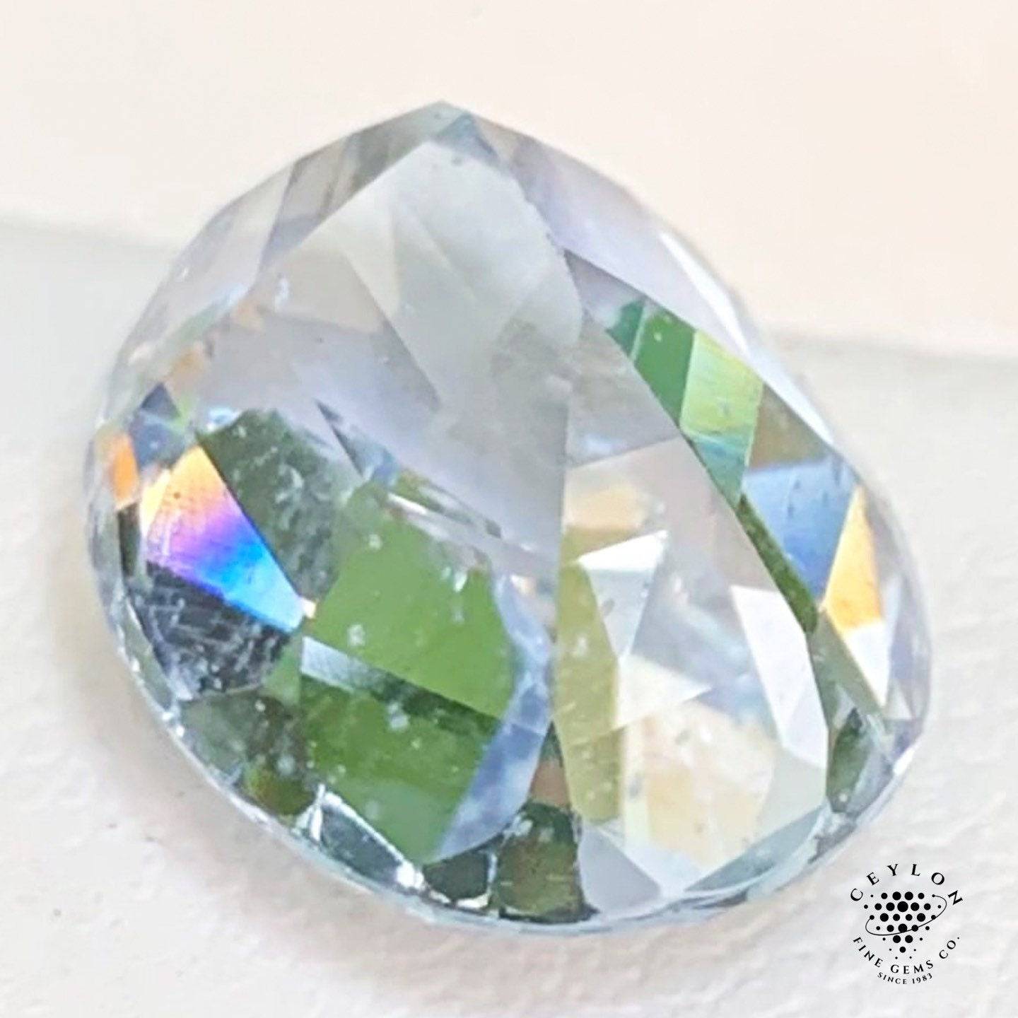  Brilliant White Sapphire 8.03ct - (UH)