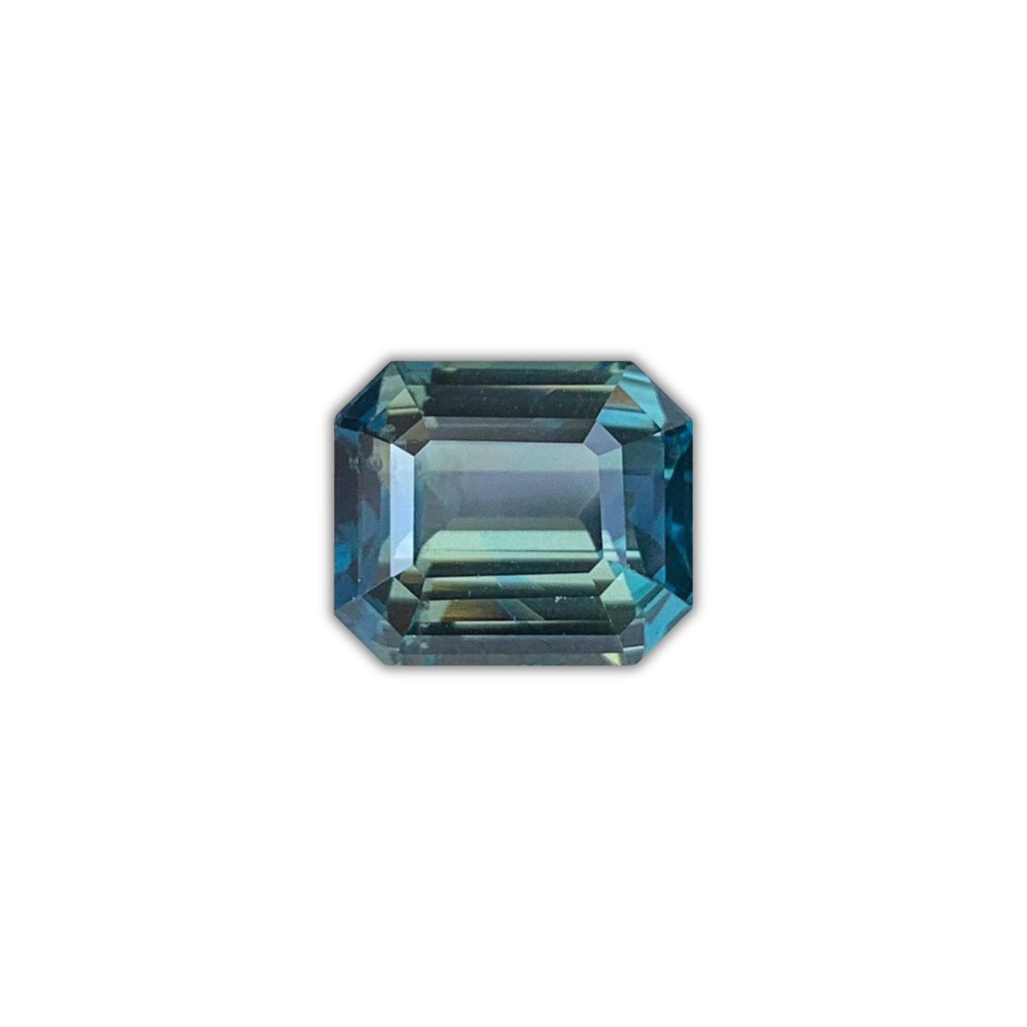 Natural Teal Sapphire 5.45ct - (UH)