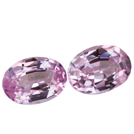 Peach Sapphire Pair 1.78ct - (UH)