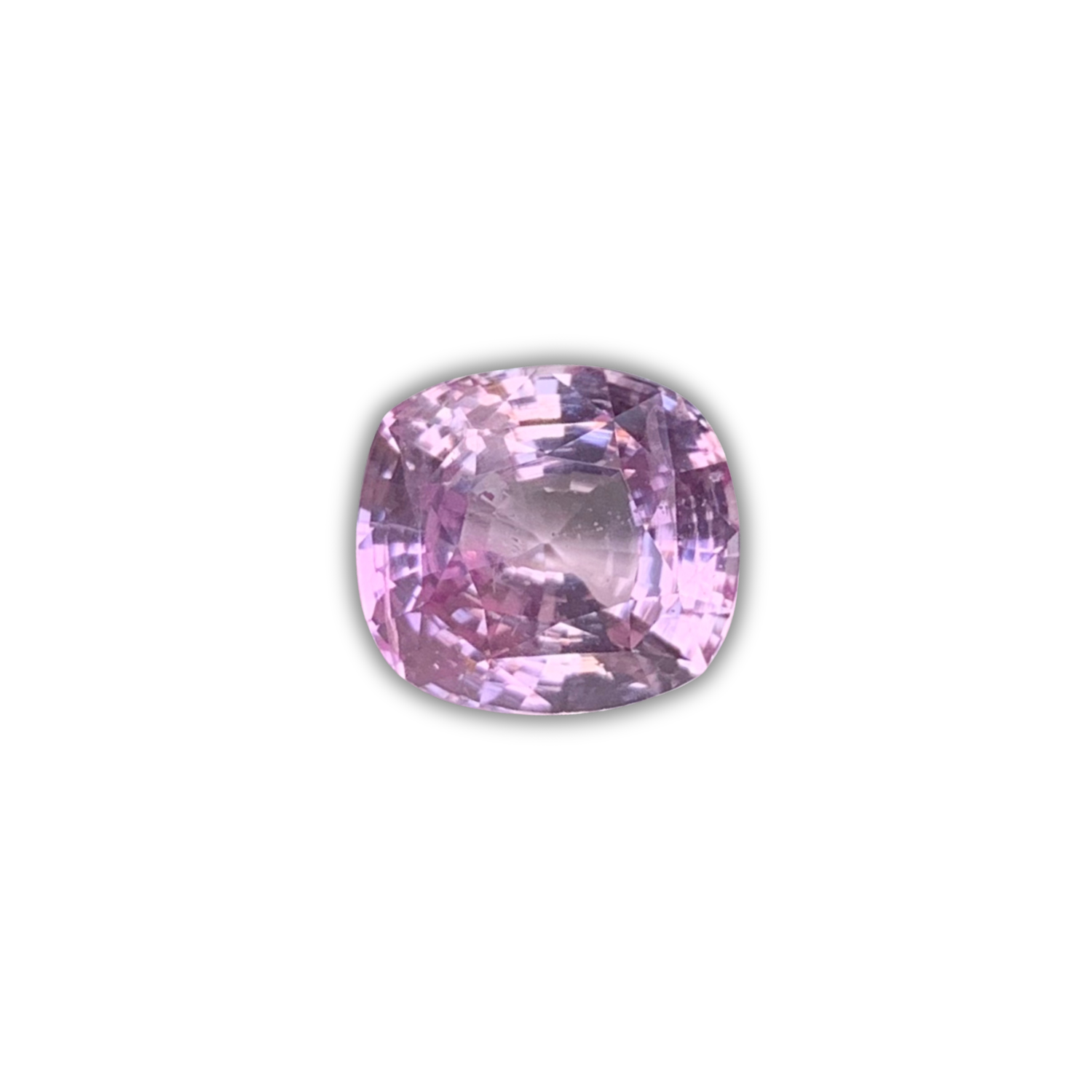 Blush Lavender Peach Sapphire 3.28ct - (UH)