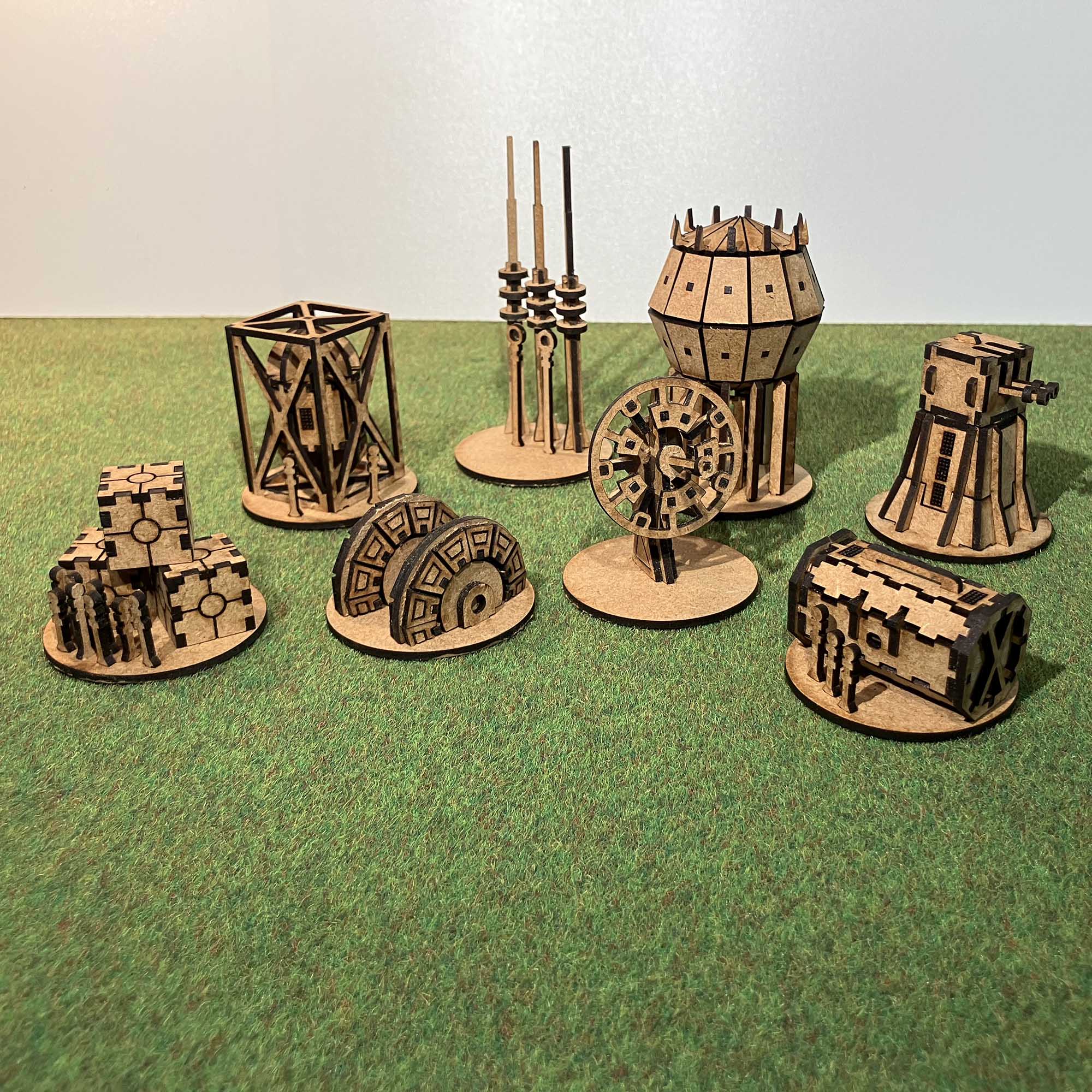 Set of 8 Star Wars Legion POI markers