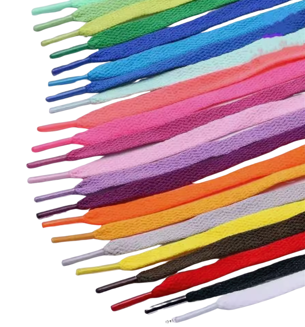 Shoelaces Flat - Variety of Colours