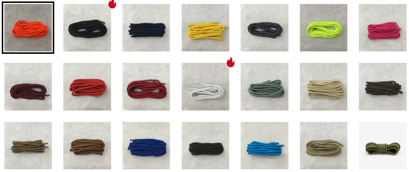 Shoelaces Round - Variety of Colours