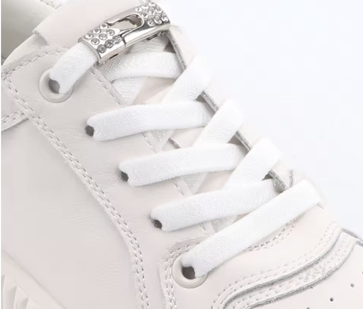 Elastic Laces with Diamond Cross Locks