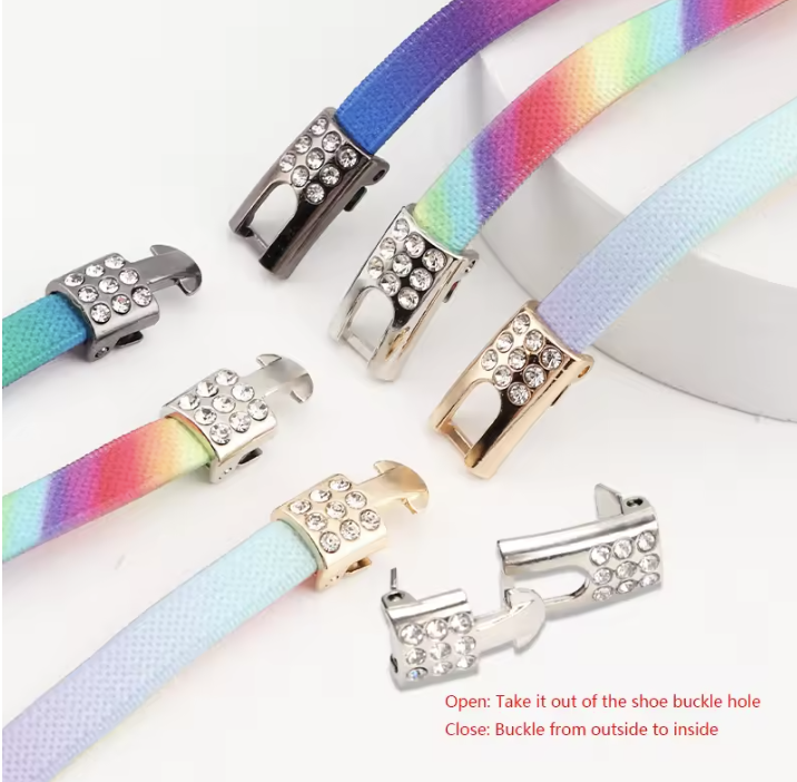 Elastic Laces with Diamond Cross Locks