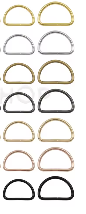 1" Metal D-Rings
