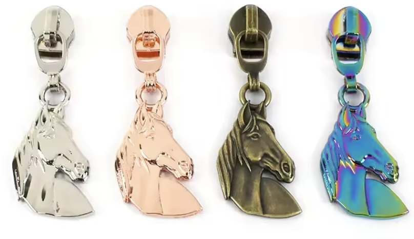 Horse Head Zipper Pulls