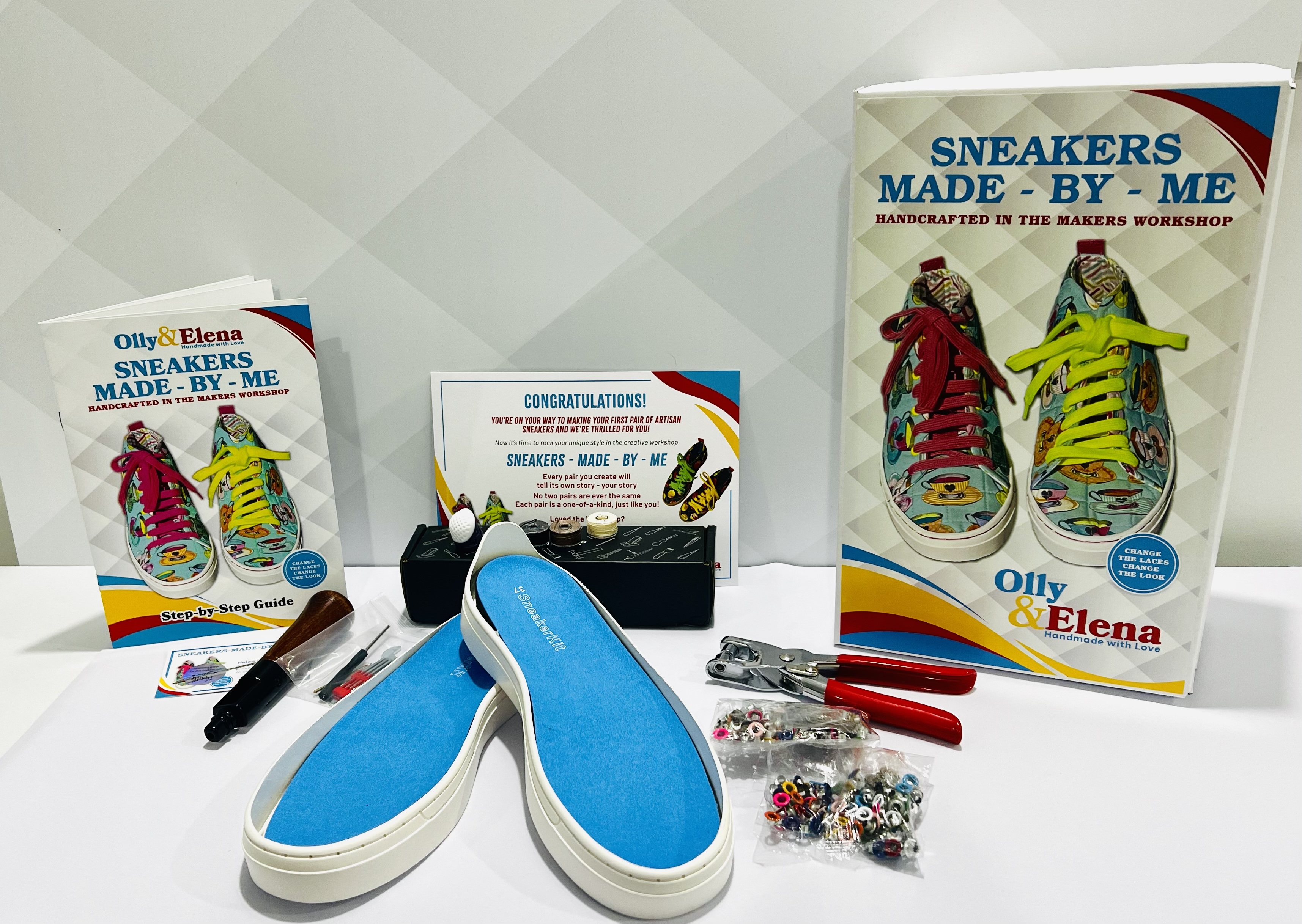 Sneakers-Made-By-Me Premium Kit - White