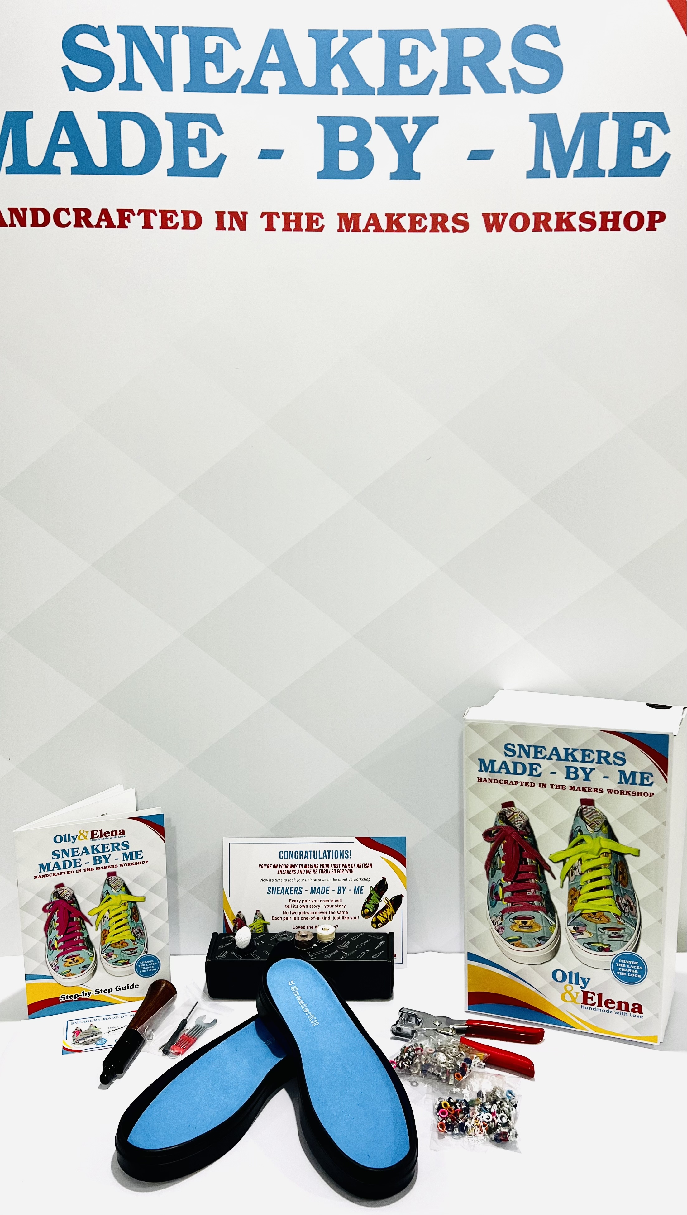 Sneakers Made-By-Me (YOU)  Premium Kit - Black