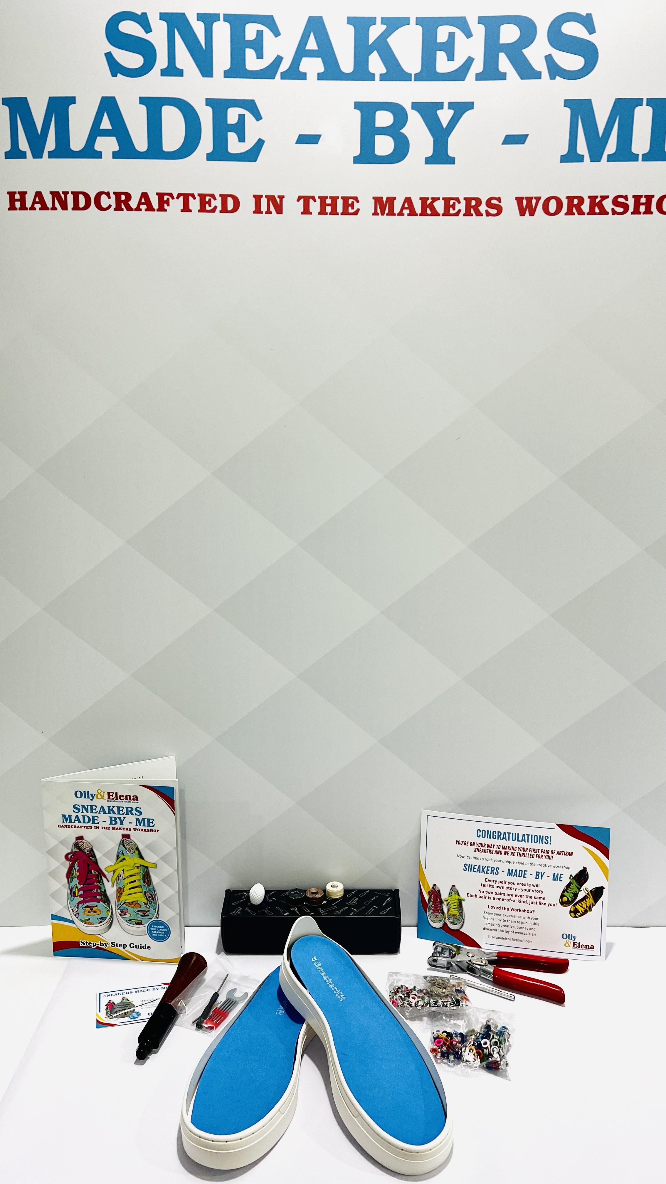 Sneakers-Made-By-Me Premium Kit - White