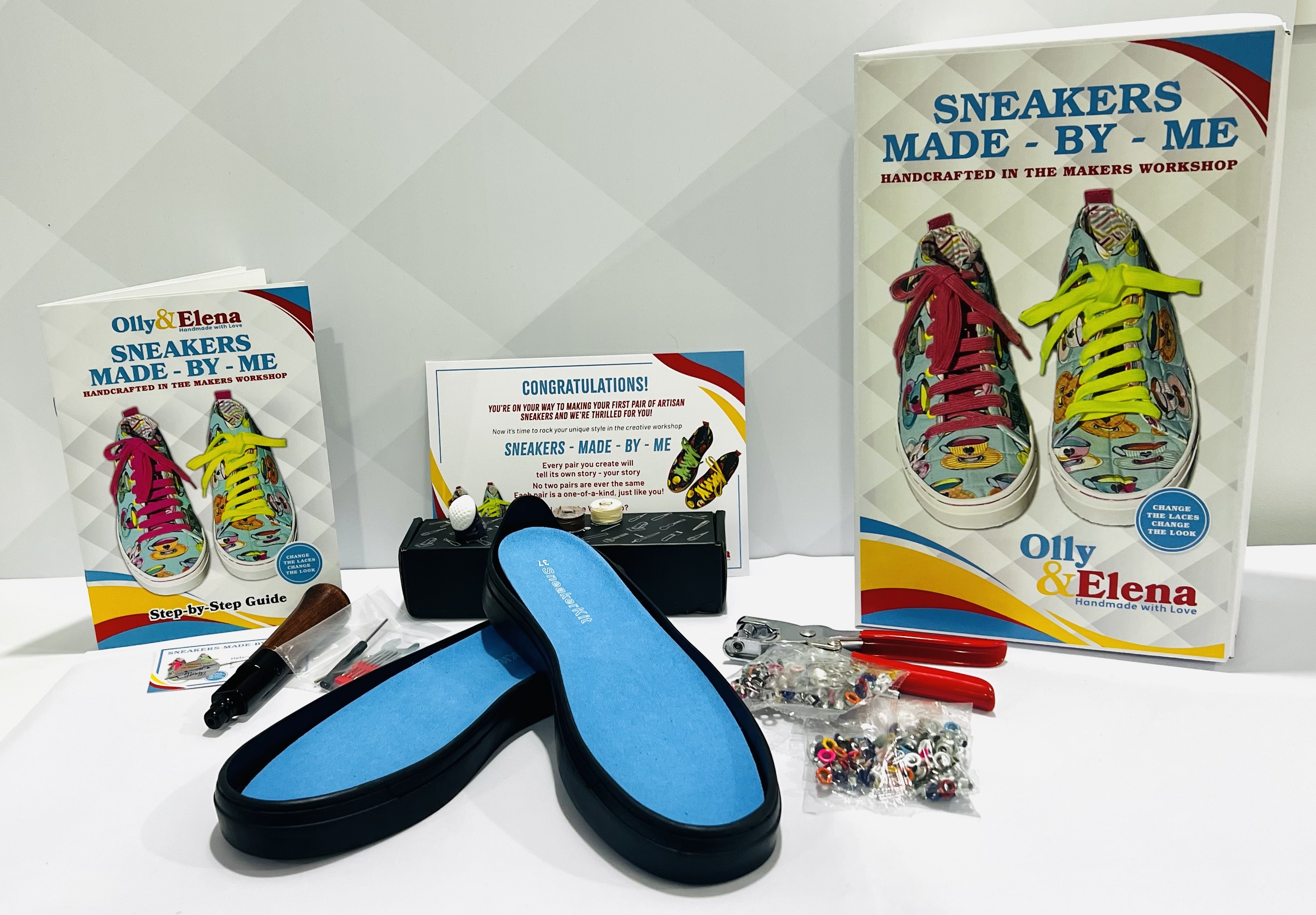 Sneakers Made-By-Me (YOU) Premium Kit - Black