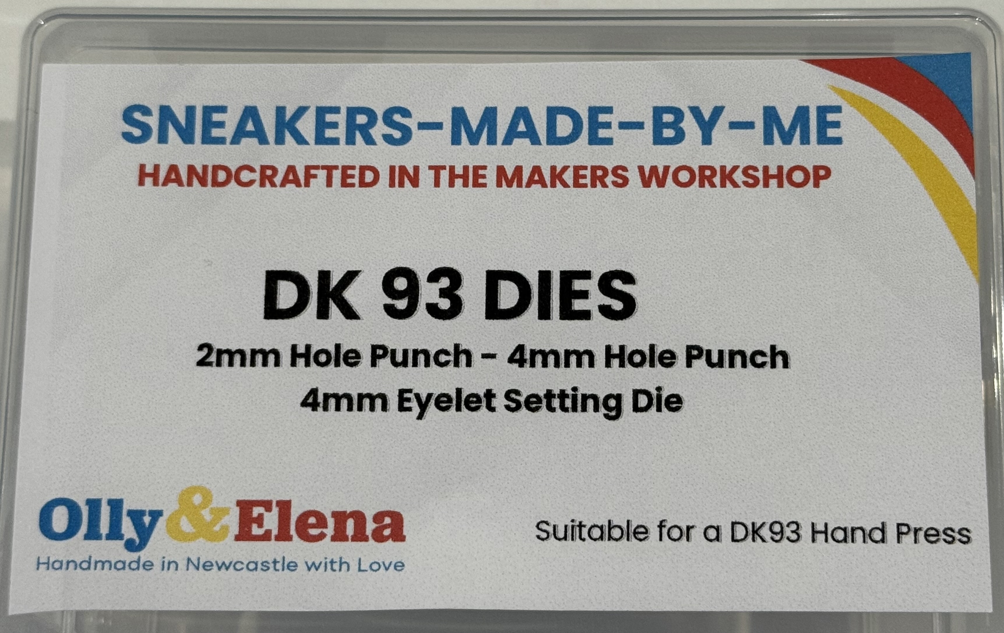3 in 1 Die Set for Sneaker Making 