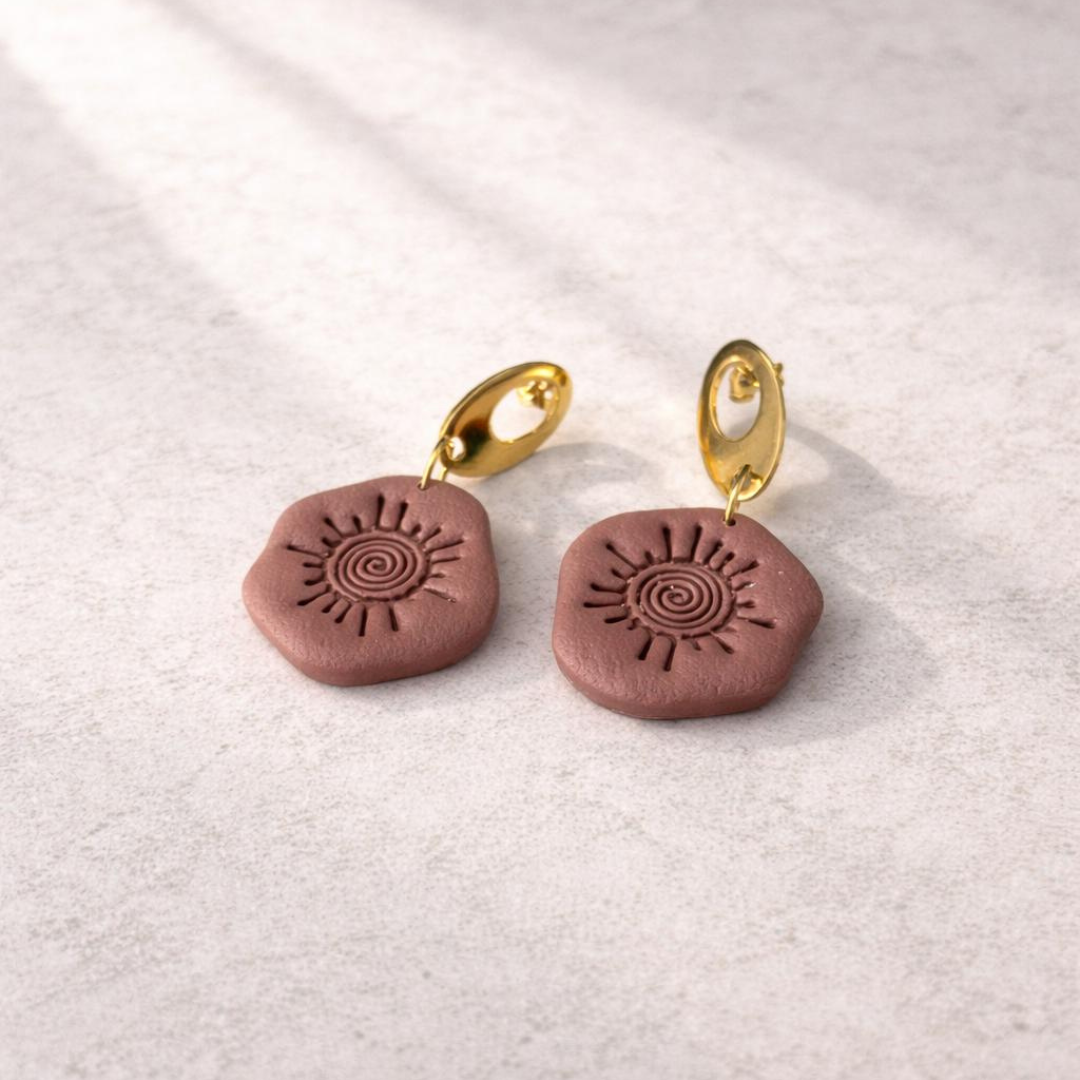 Tierra y sol Luz naciente