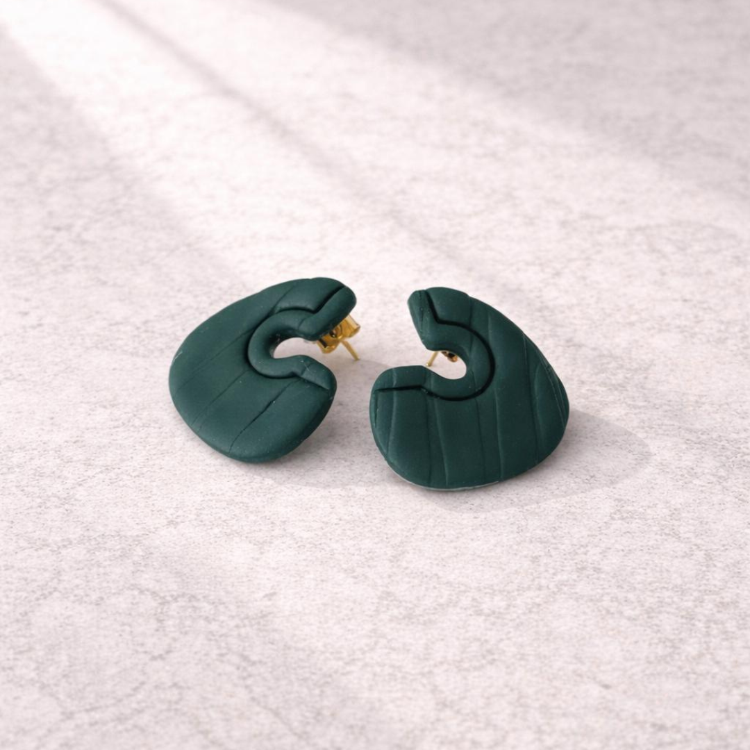 Tierra y Sol Media luna minimalista