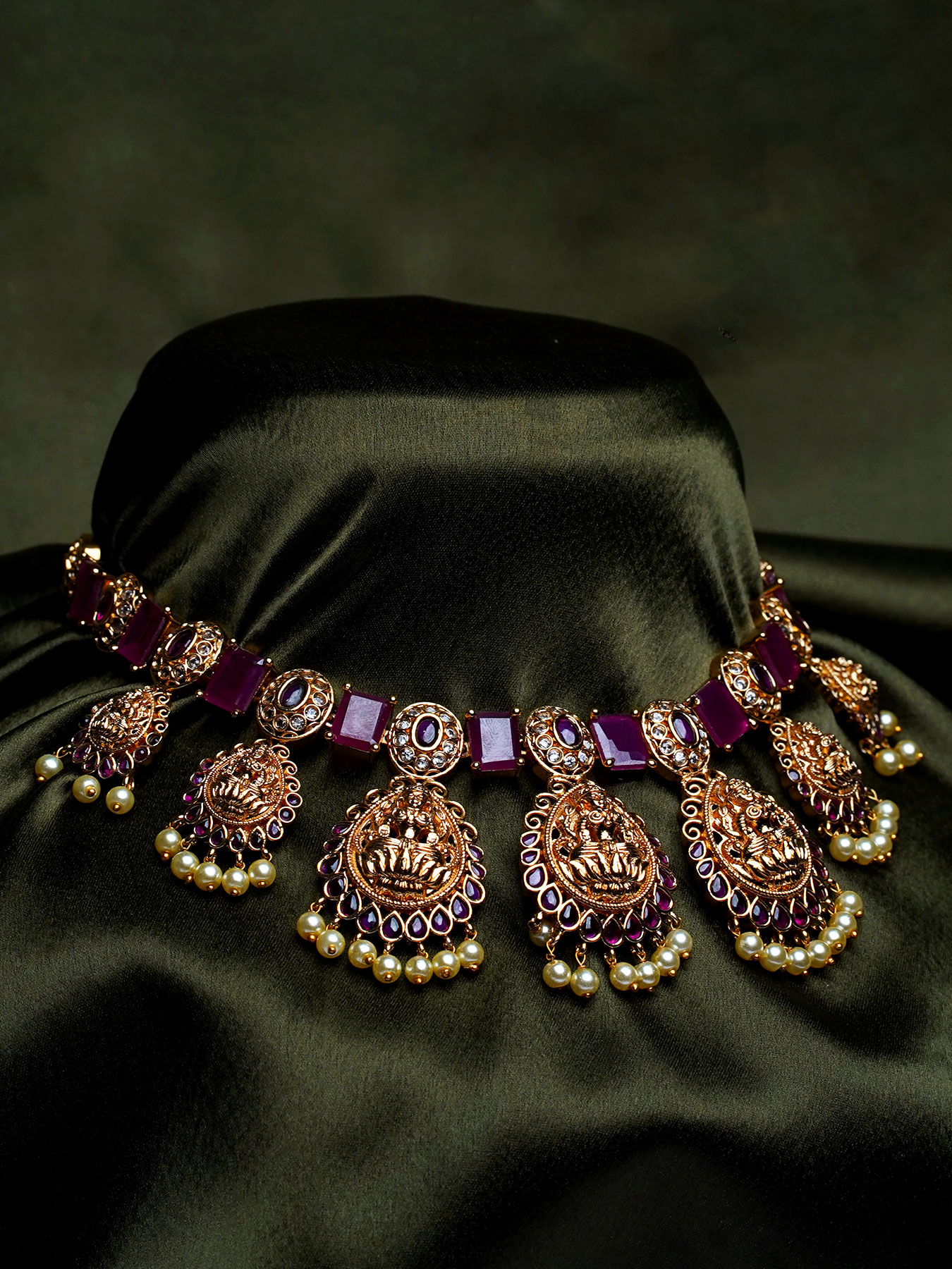 Antique Gold-Plated Earrings