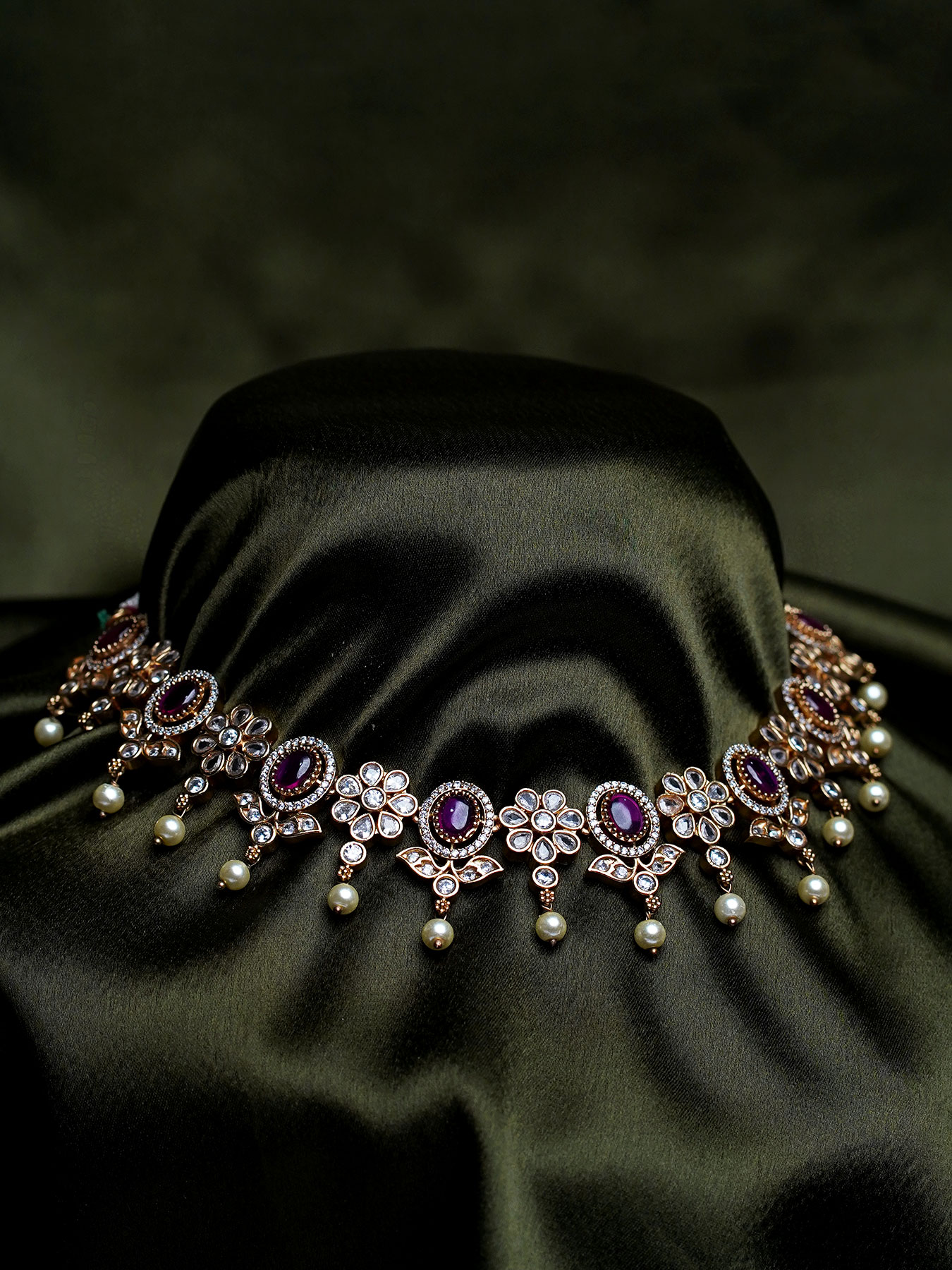 Gulab Haar Set