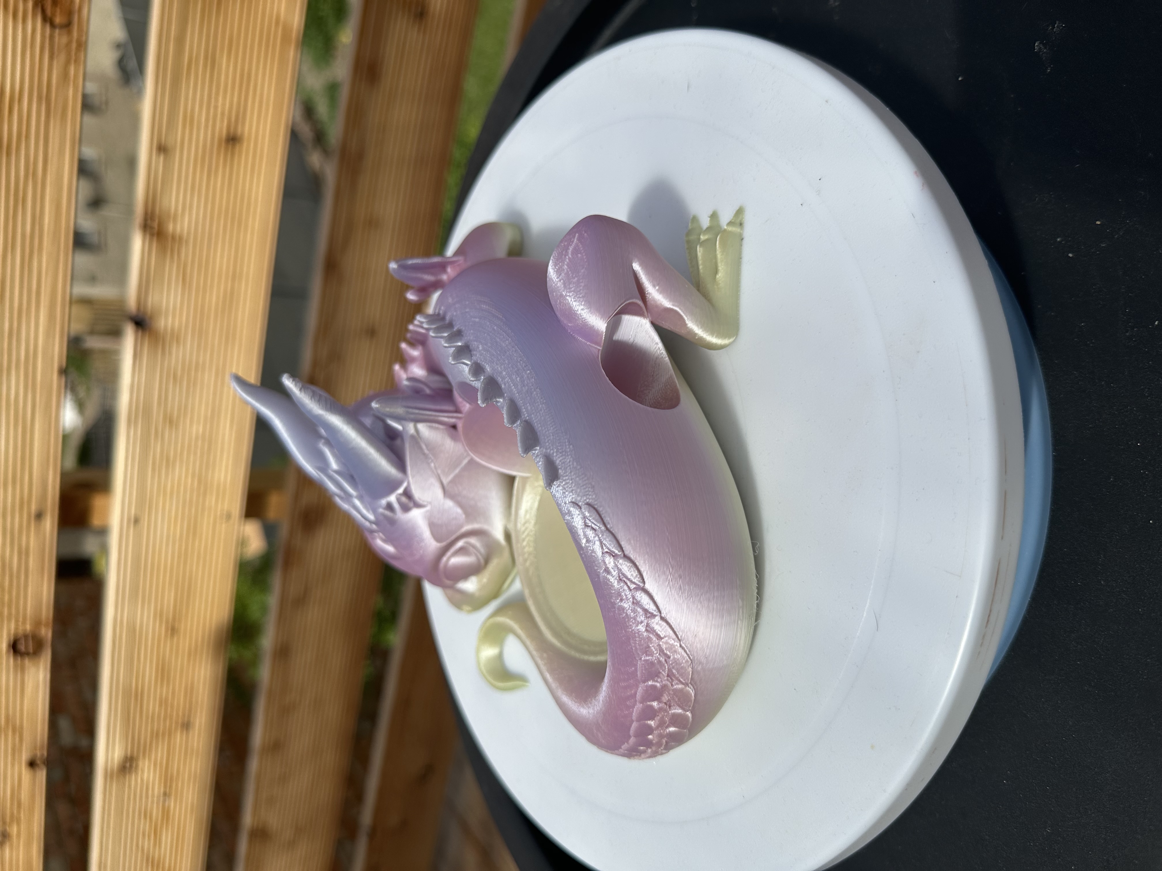 3D-gedruckte Drachenfigur