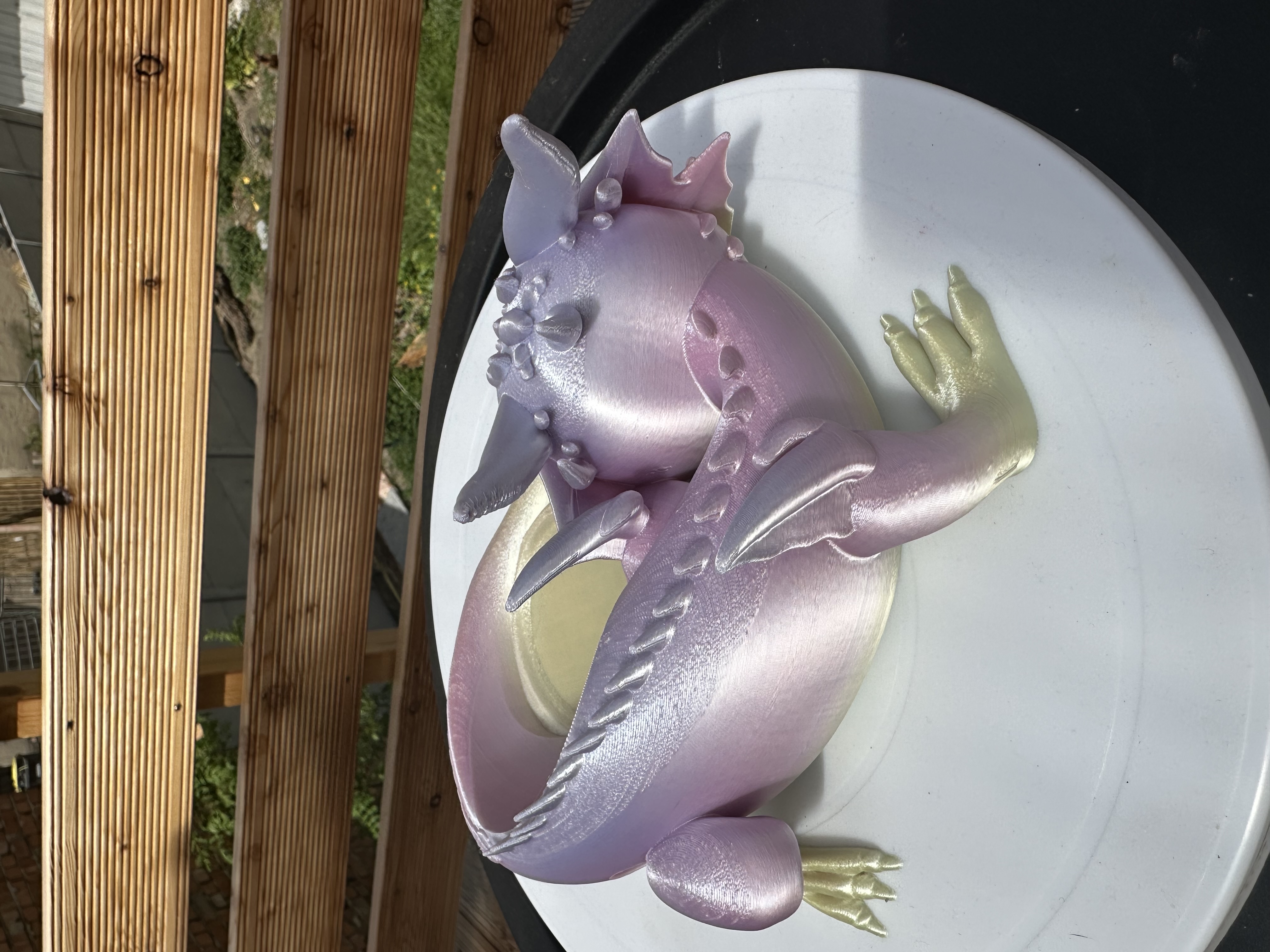 3D-gedruckte Drachenfigur