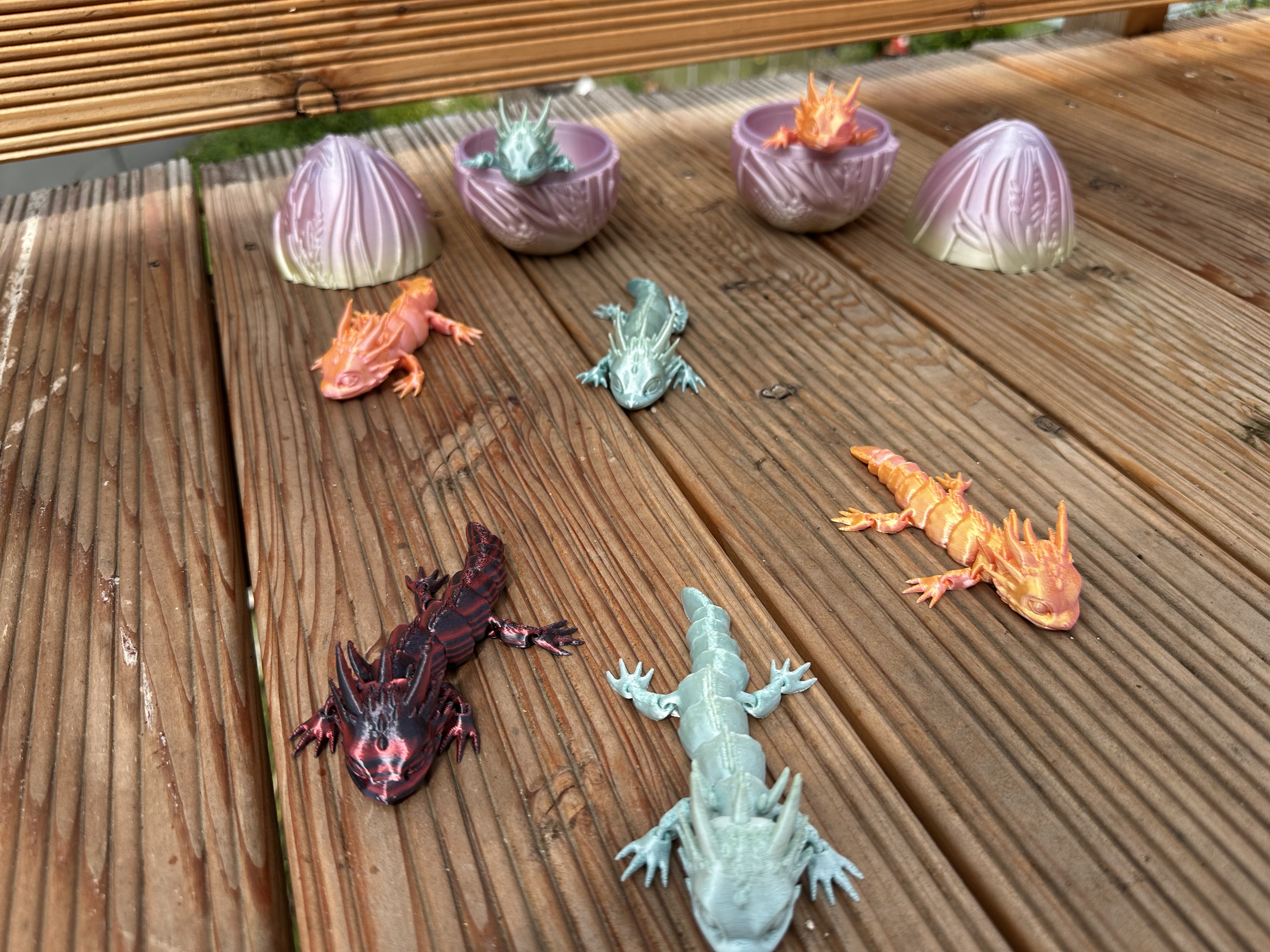 Sammelfiguren 3D Baby Drachen