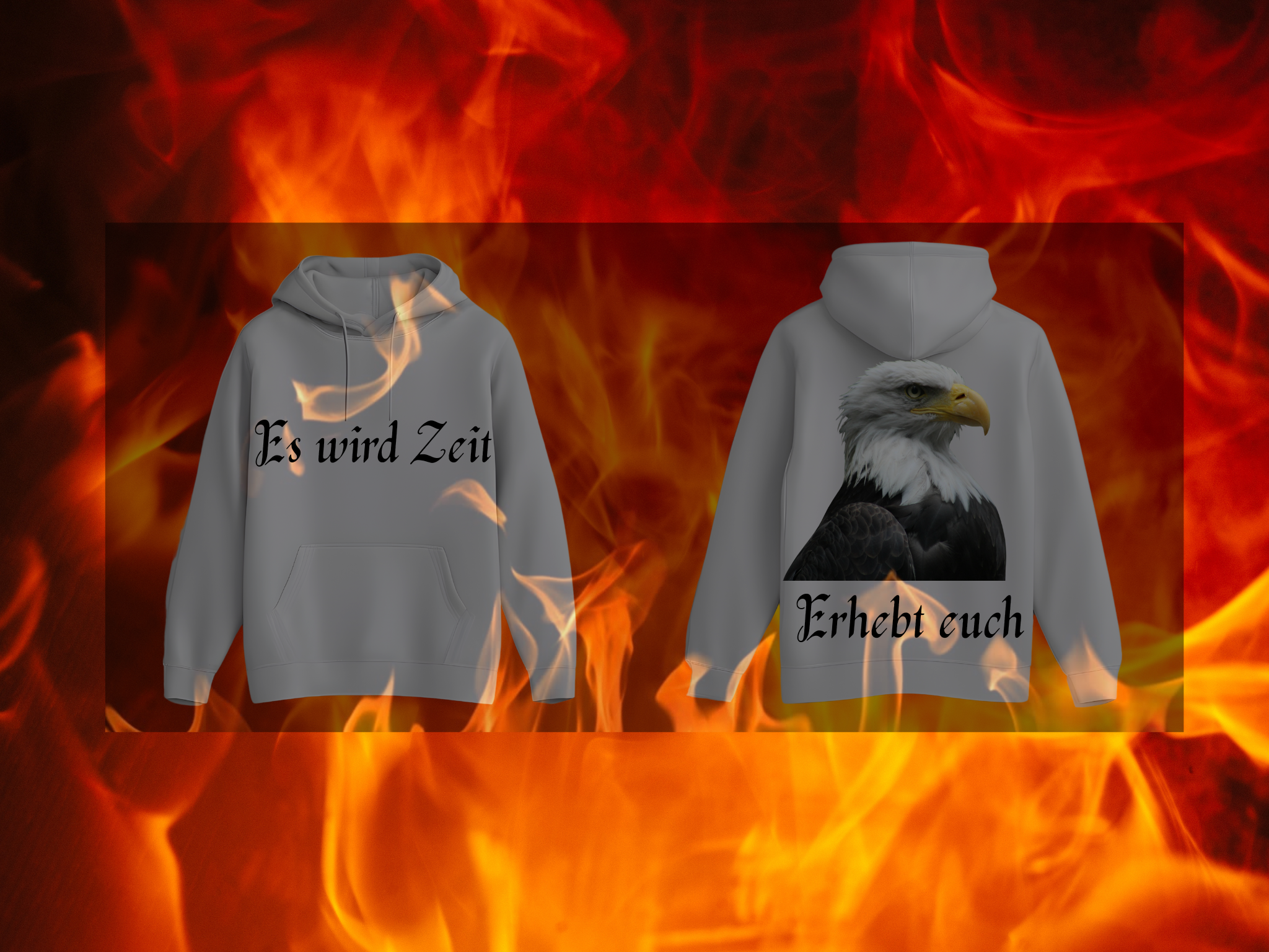 Adler Kapuzenpullover