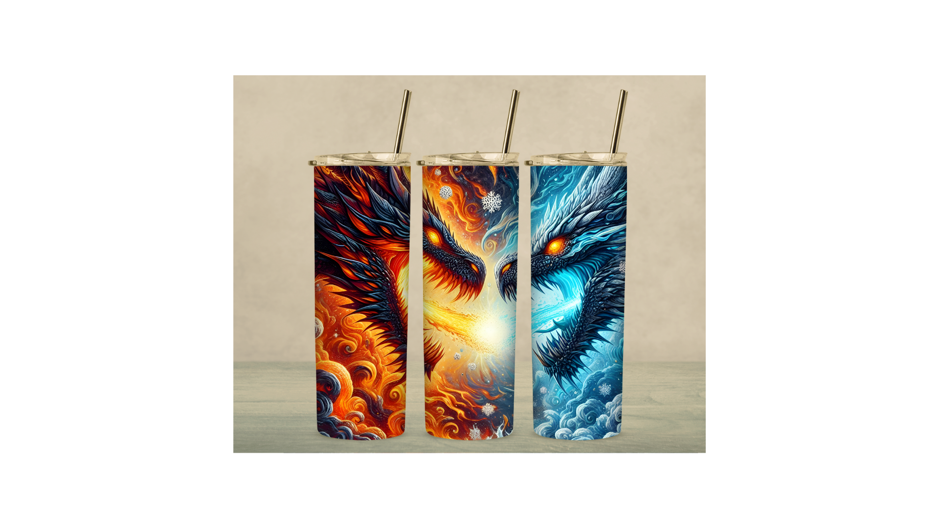 Thermobecher mit verschiedene Motiven