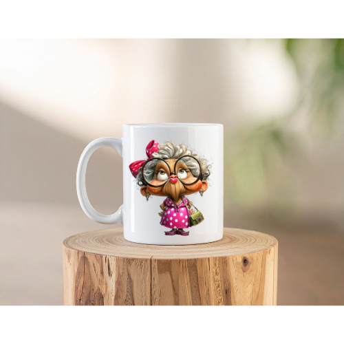 Lustige Oma Tasse