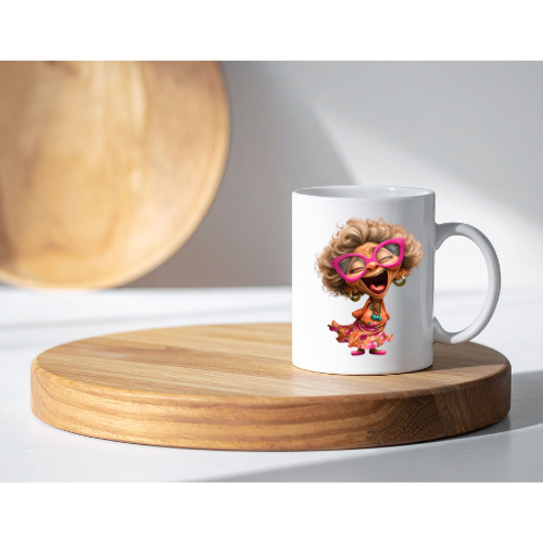 Lustige Oma Tasse